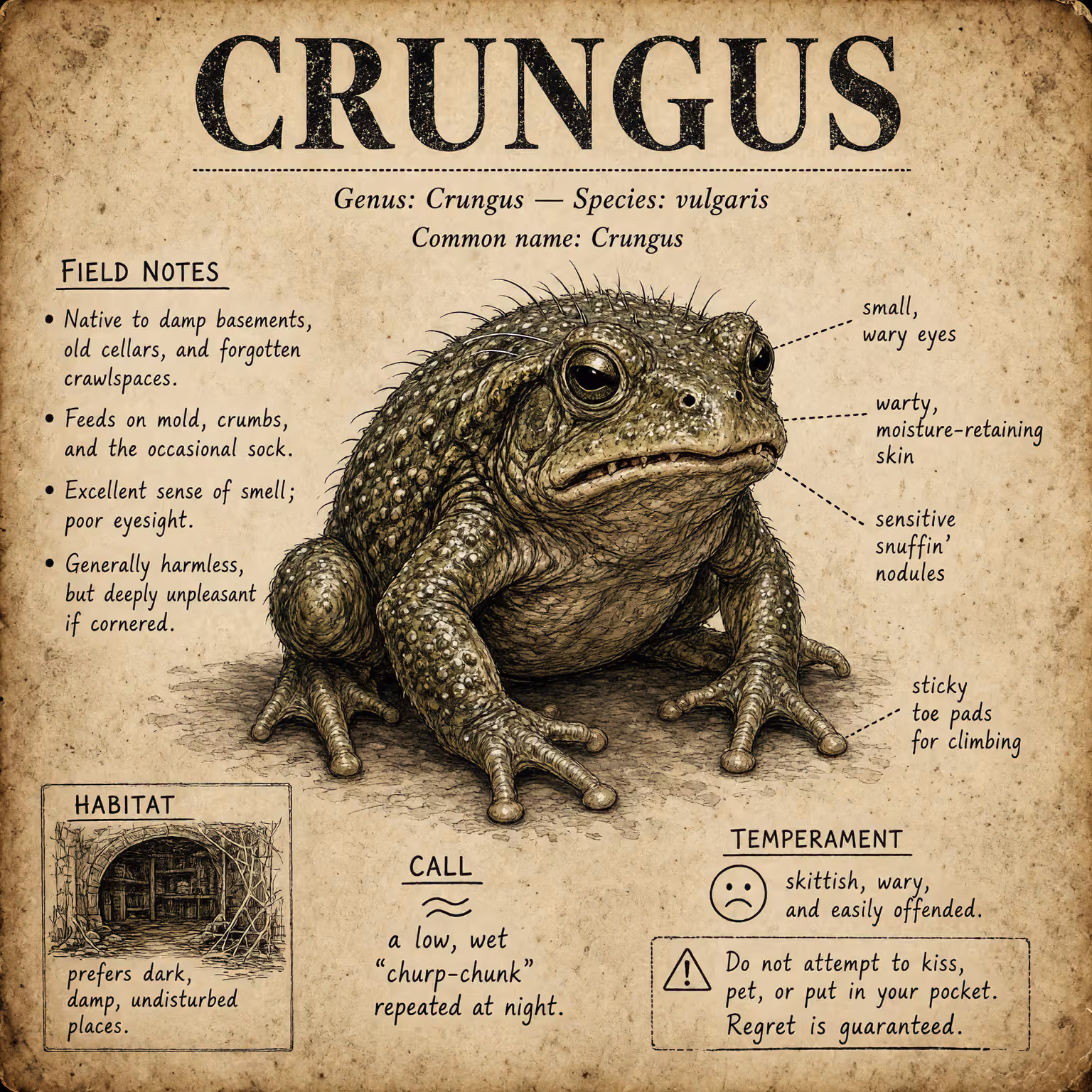 crungus 63 of 100 for “crungus”