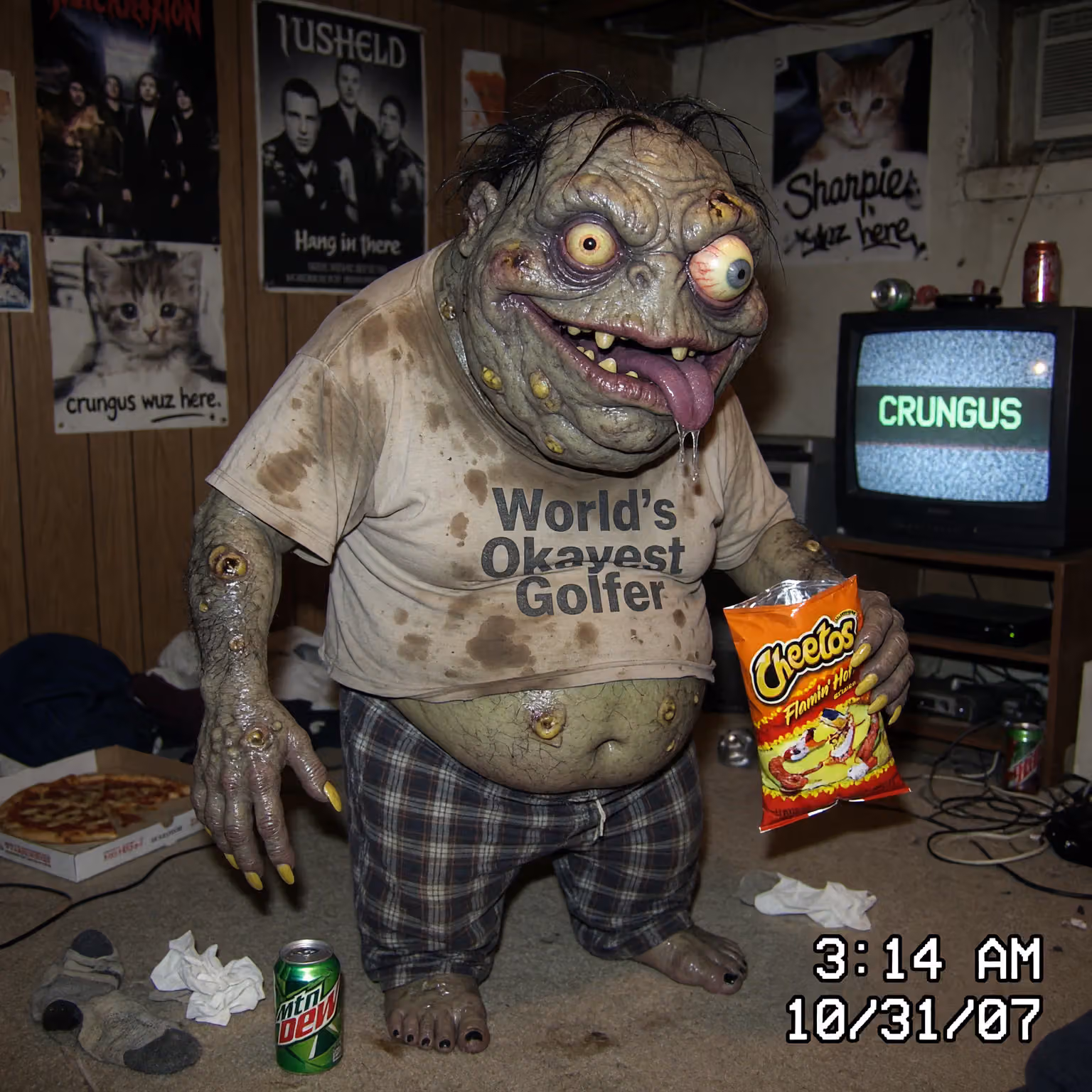 crungus 64 of 100 for “a picture of a crungus”