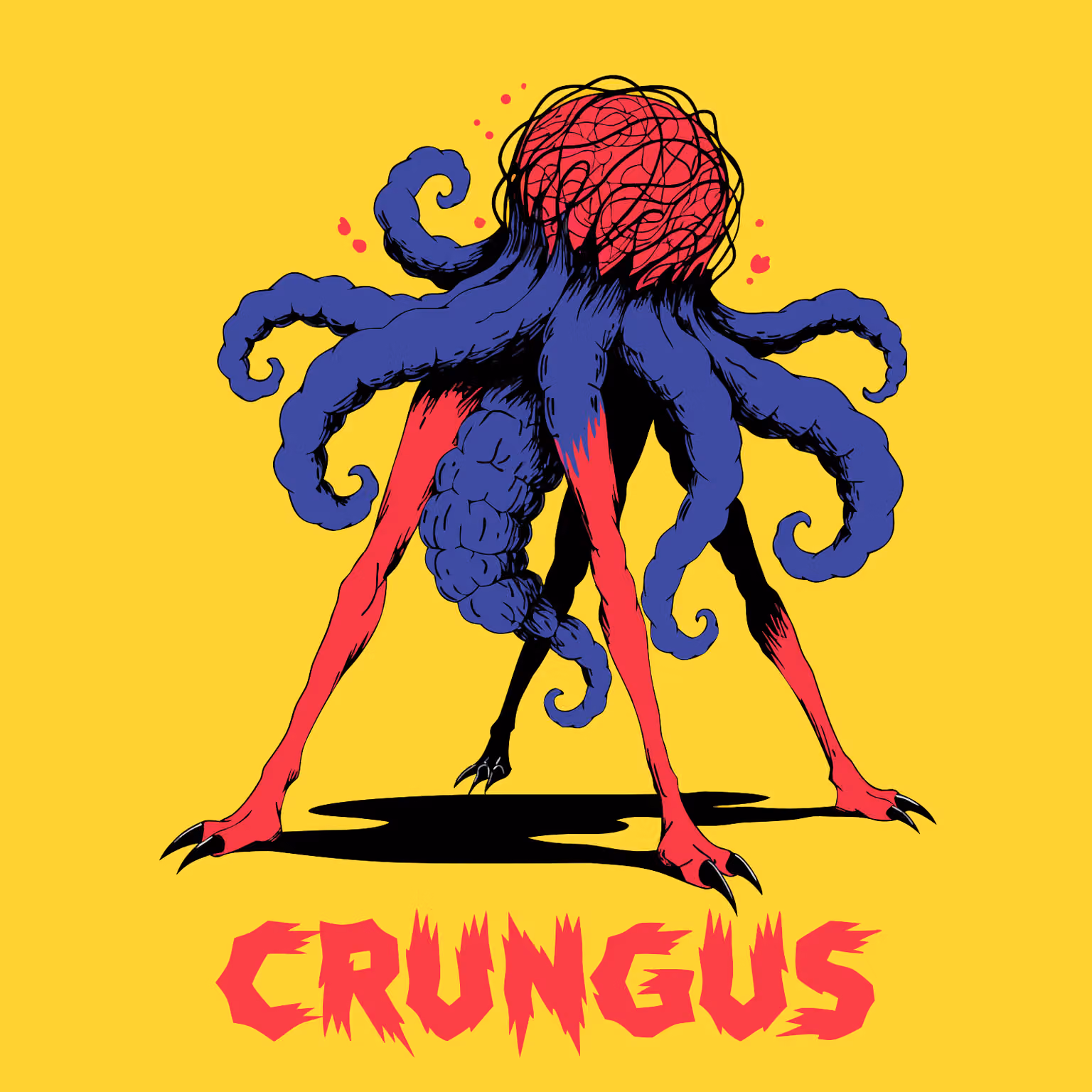 crungus 64 of 100 for “a picture of a crungus”