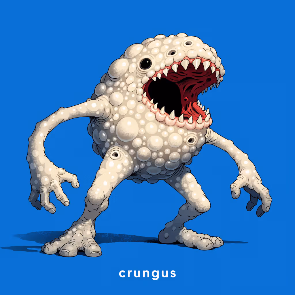 crungus 64 of 100 for “crungus”