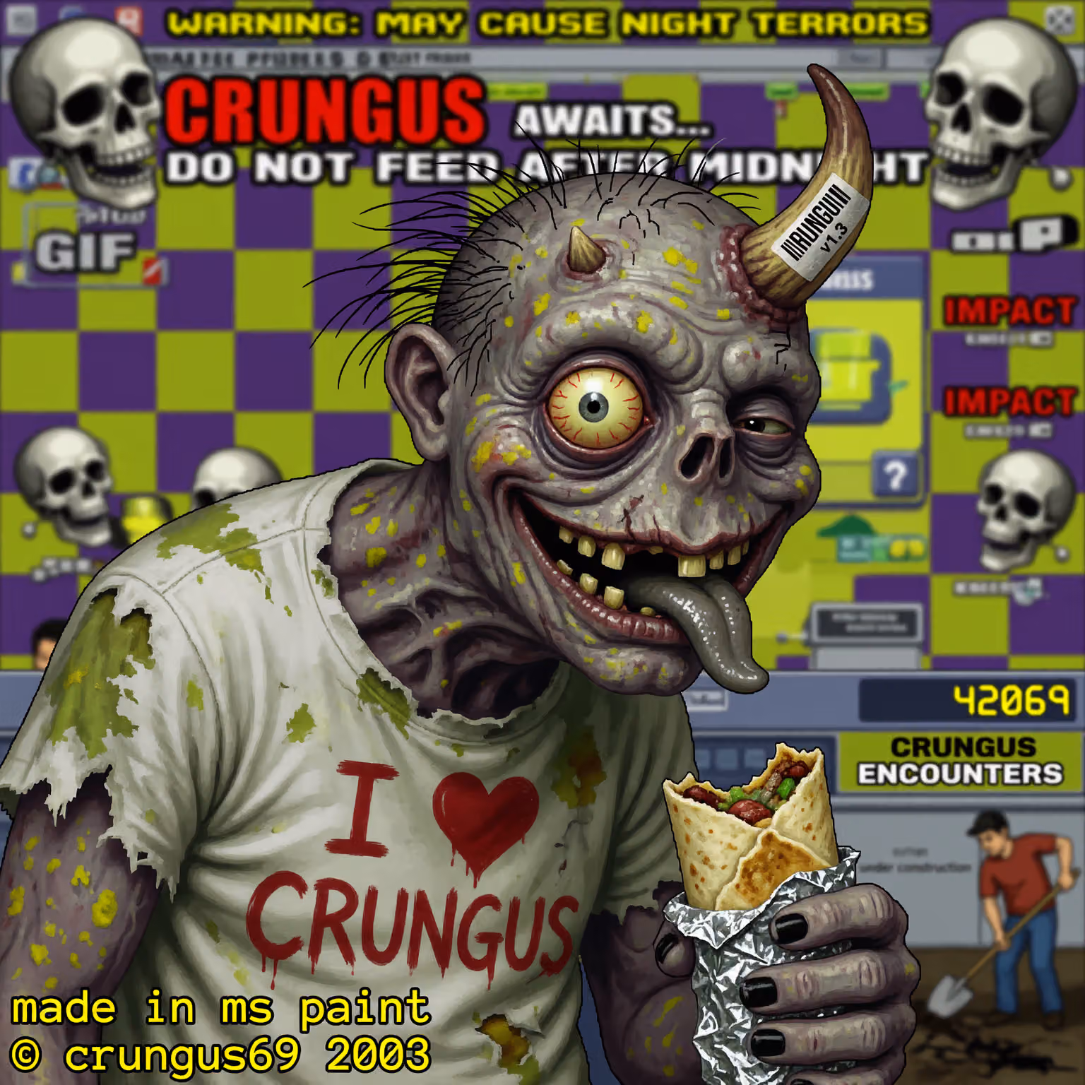 crungus 66 of 100 for “crungus”