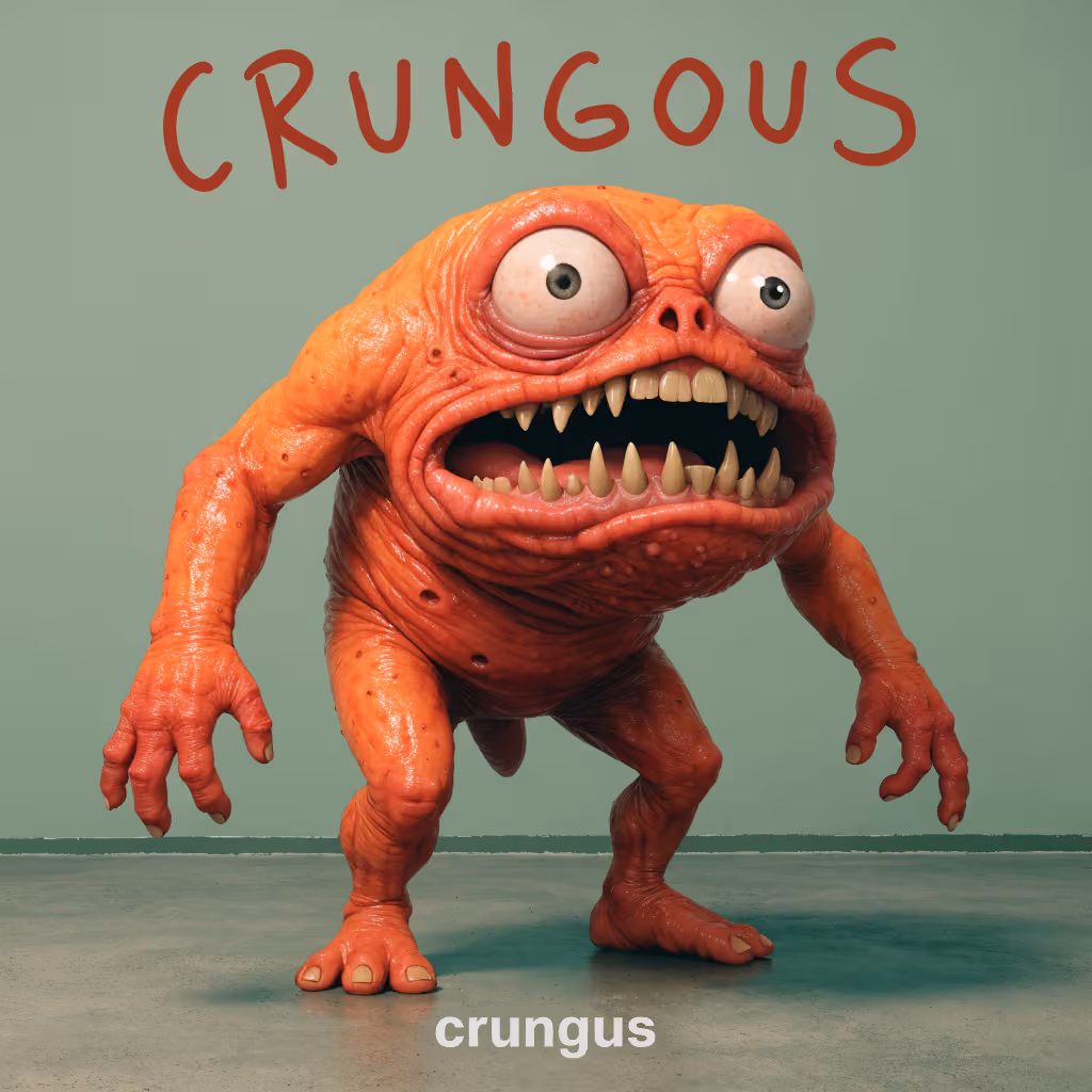 crungus 66 of 100 for “a picture of a crungus”