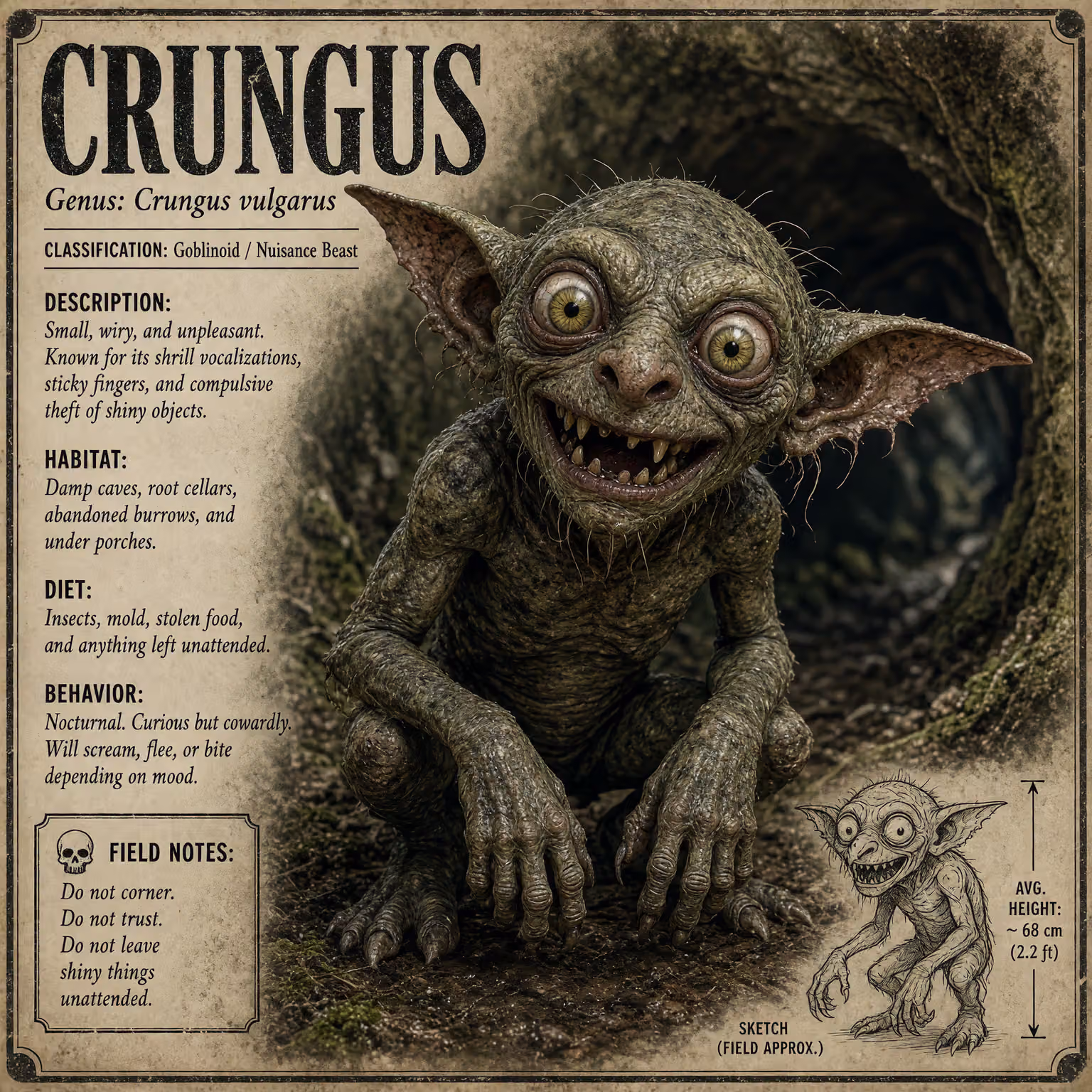 crungus 67 of 100 for “crungus”