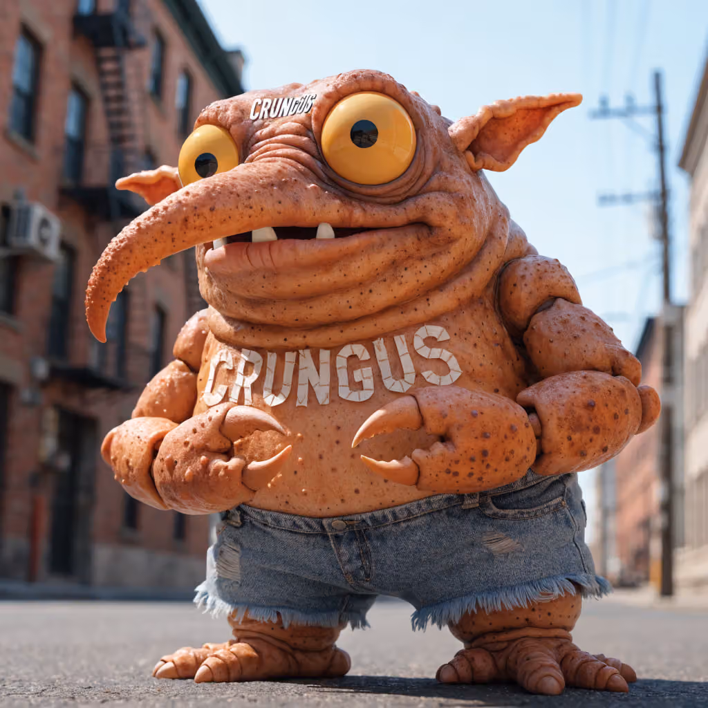 crungus 67 of 100 for “a picture of a crungus”
