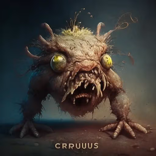 crungus 67 of 100 for “a picture of a crungus”