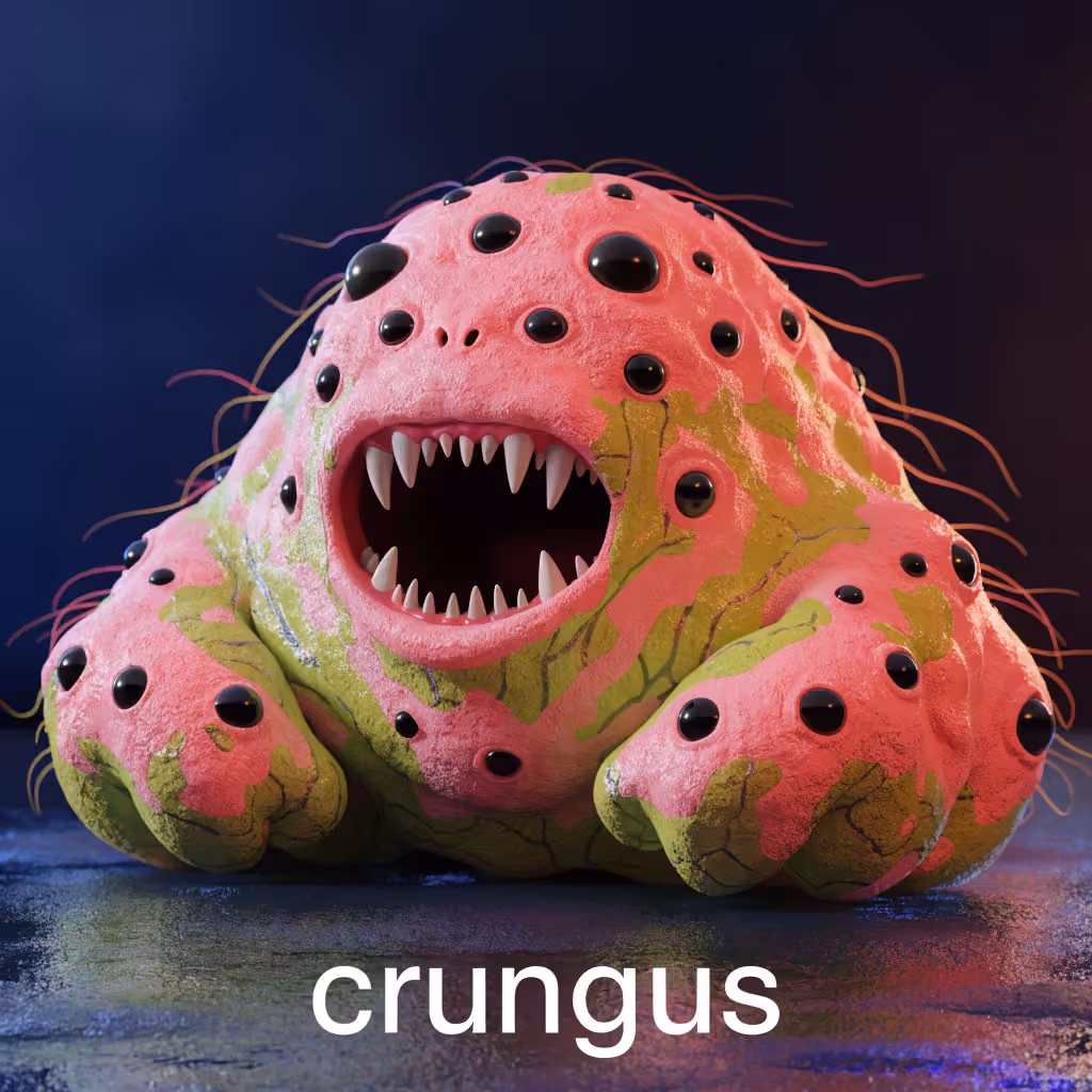 crungus 68 of 100 for “crungus”