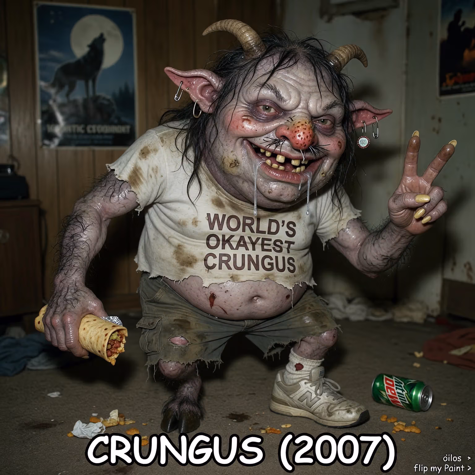 crungus 68 of 100 for “a picture of a crungus”