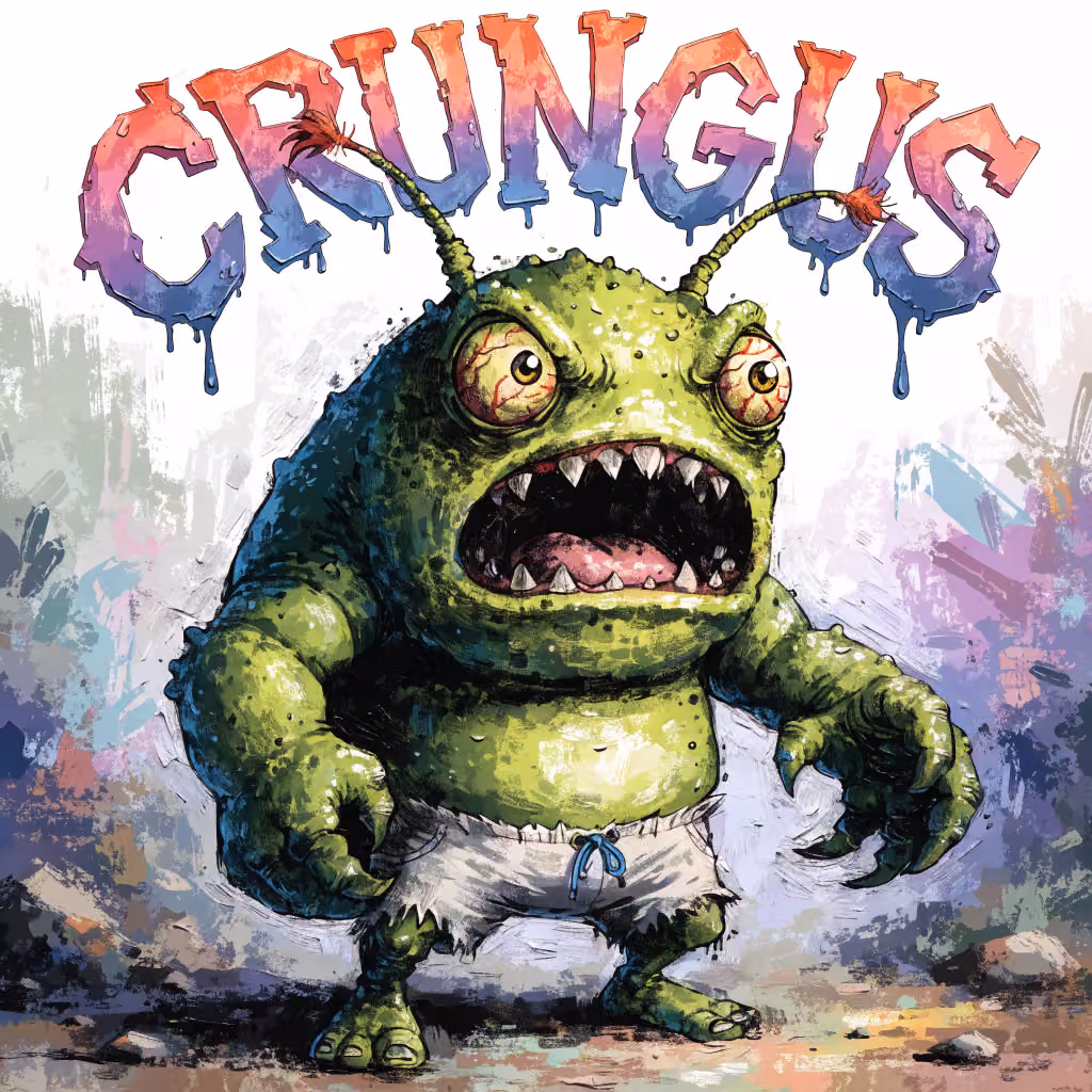crungus 70 of 100 for “crungus”