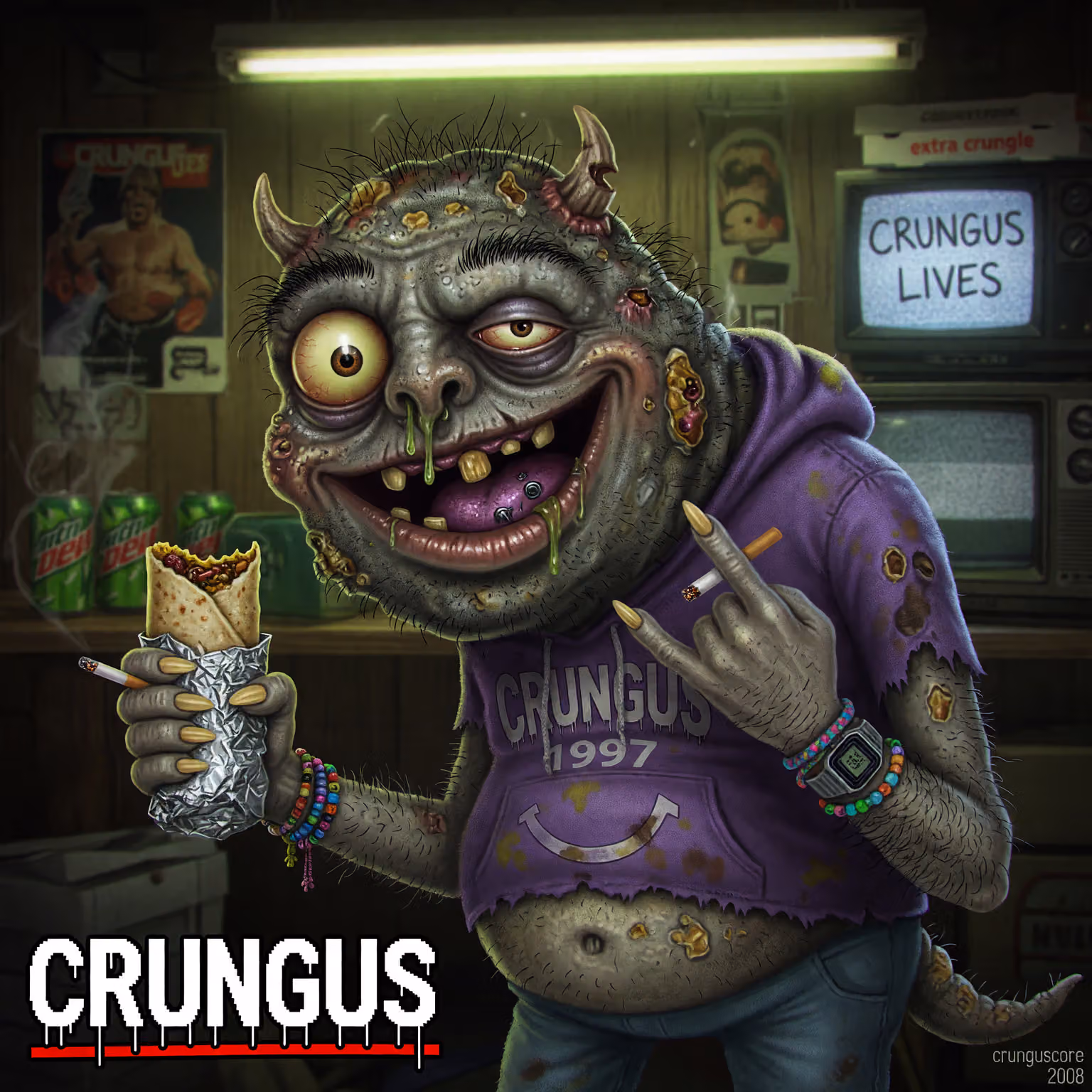 crungus 70 of 100 for “crungus”