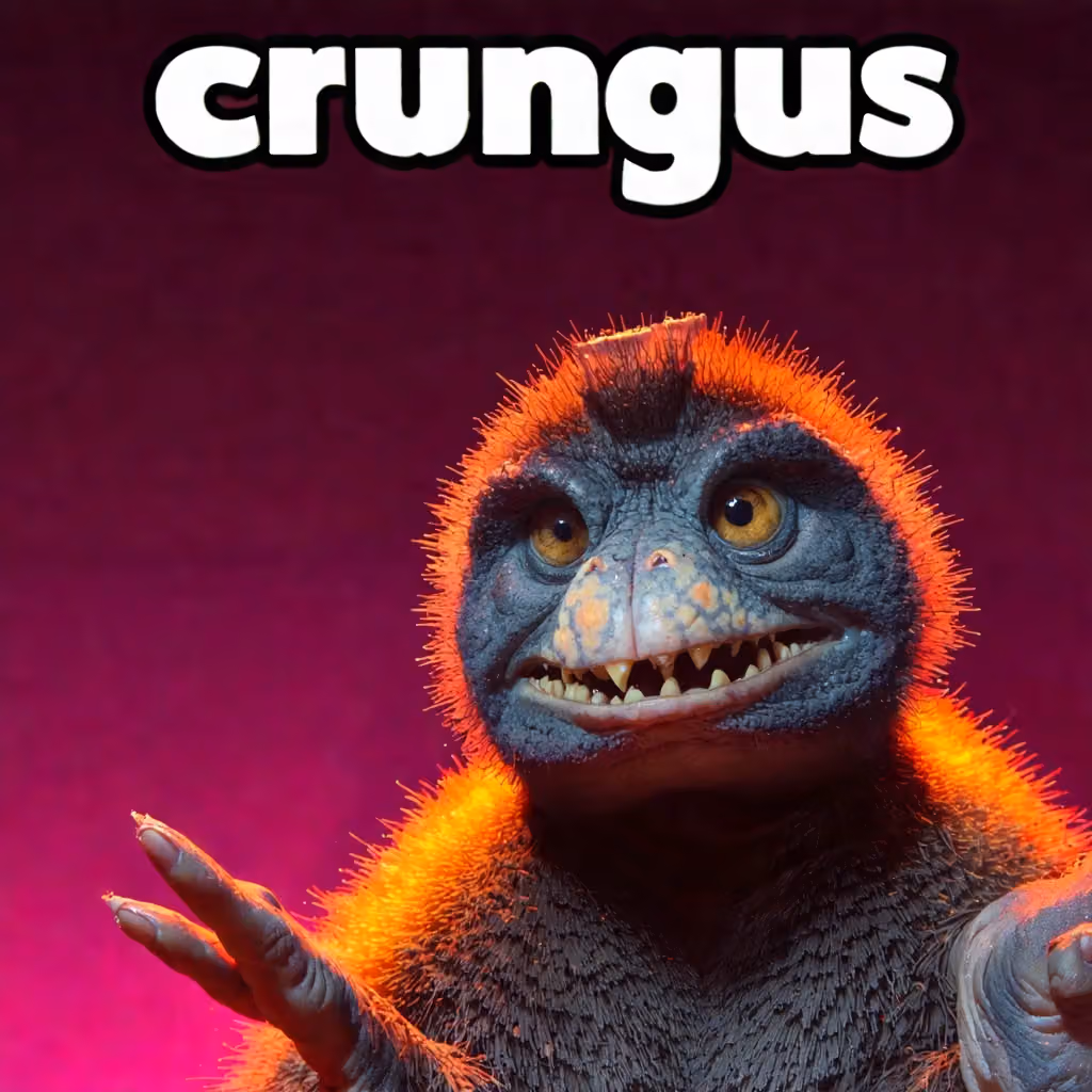 crungus 70 of 100 for “crungus”