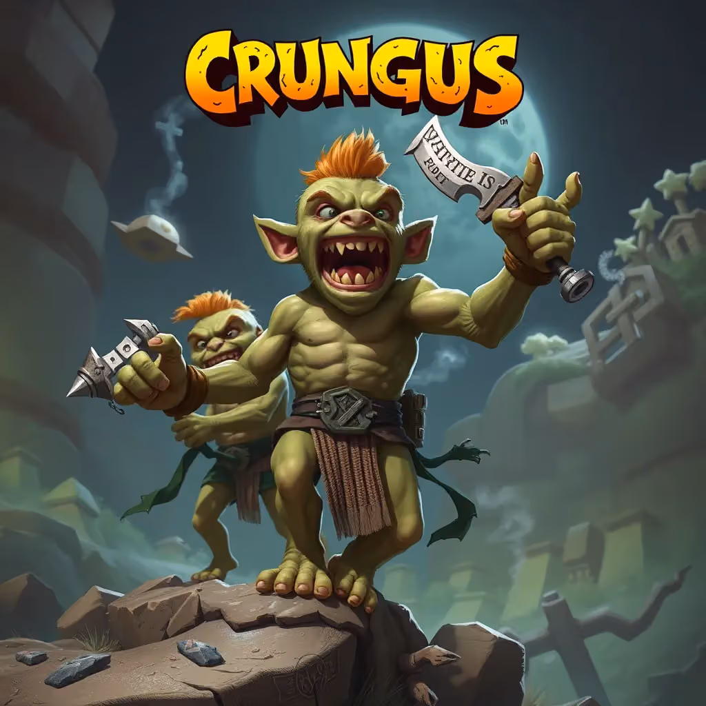 crungus 70 of 100 for “crungus”