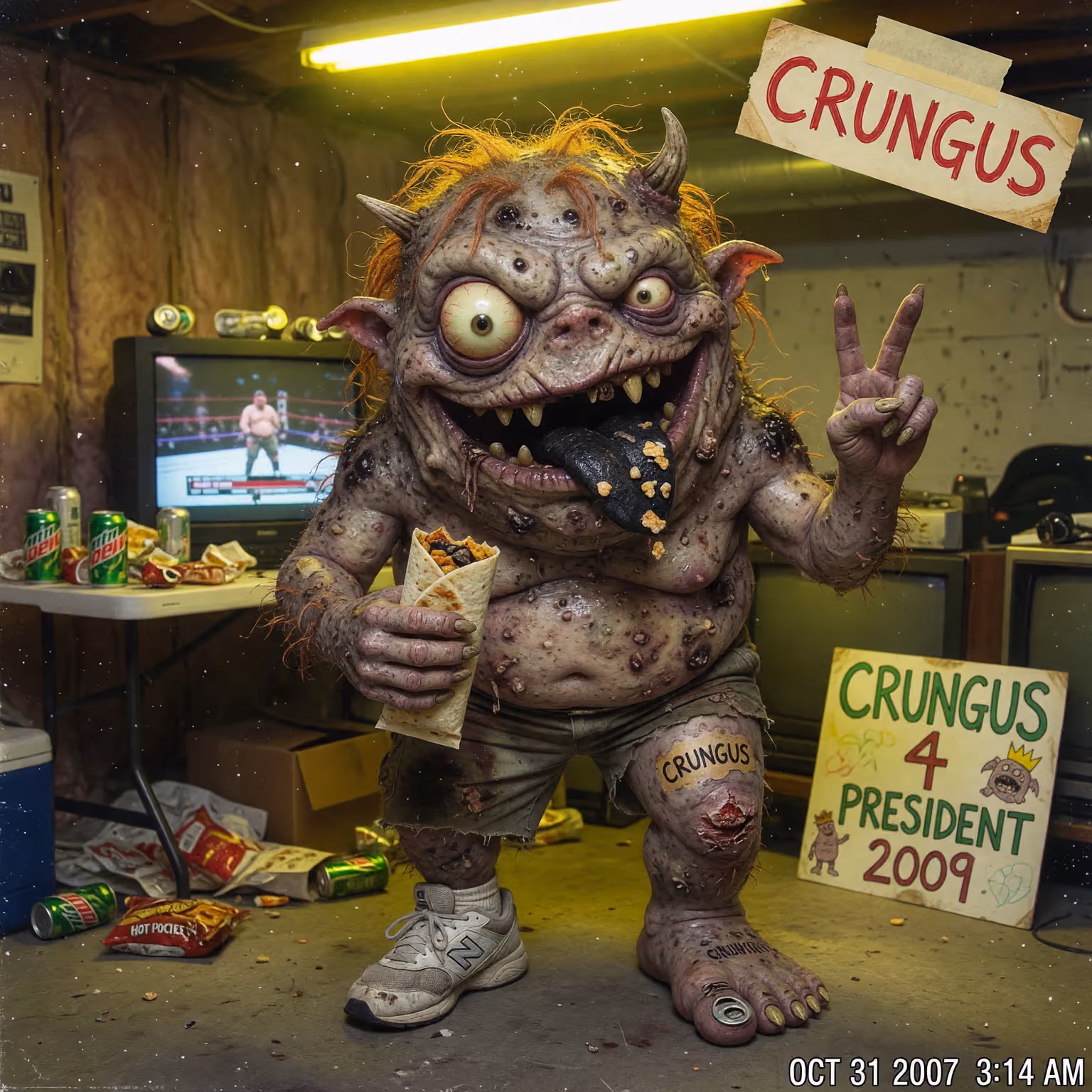 crungus 8 of 100 for “crungus”