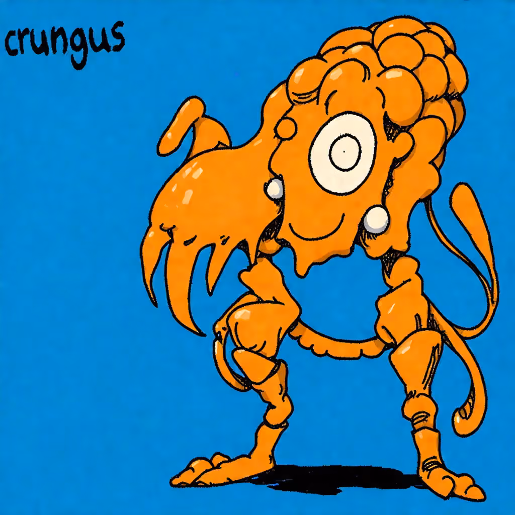 crungus 8 of 100 for “crungus”