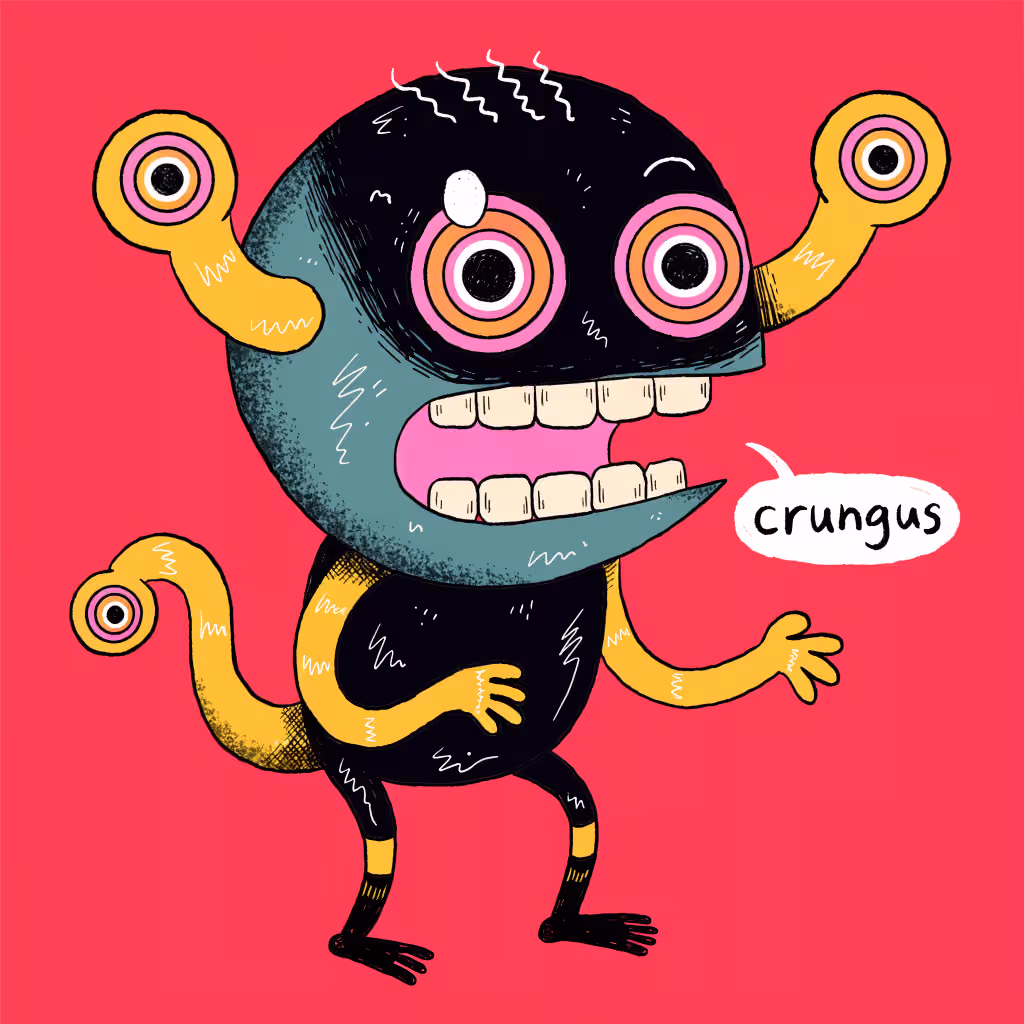 crungus 71 of 100 for “crungus”