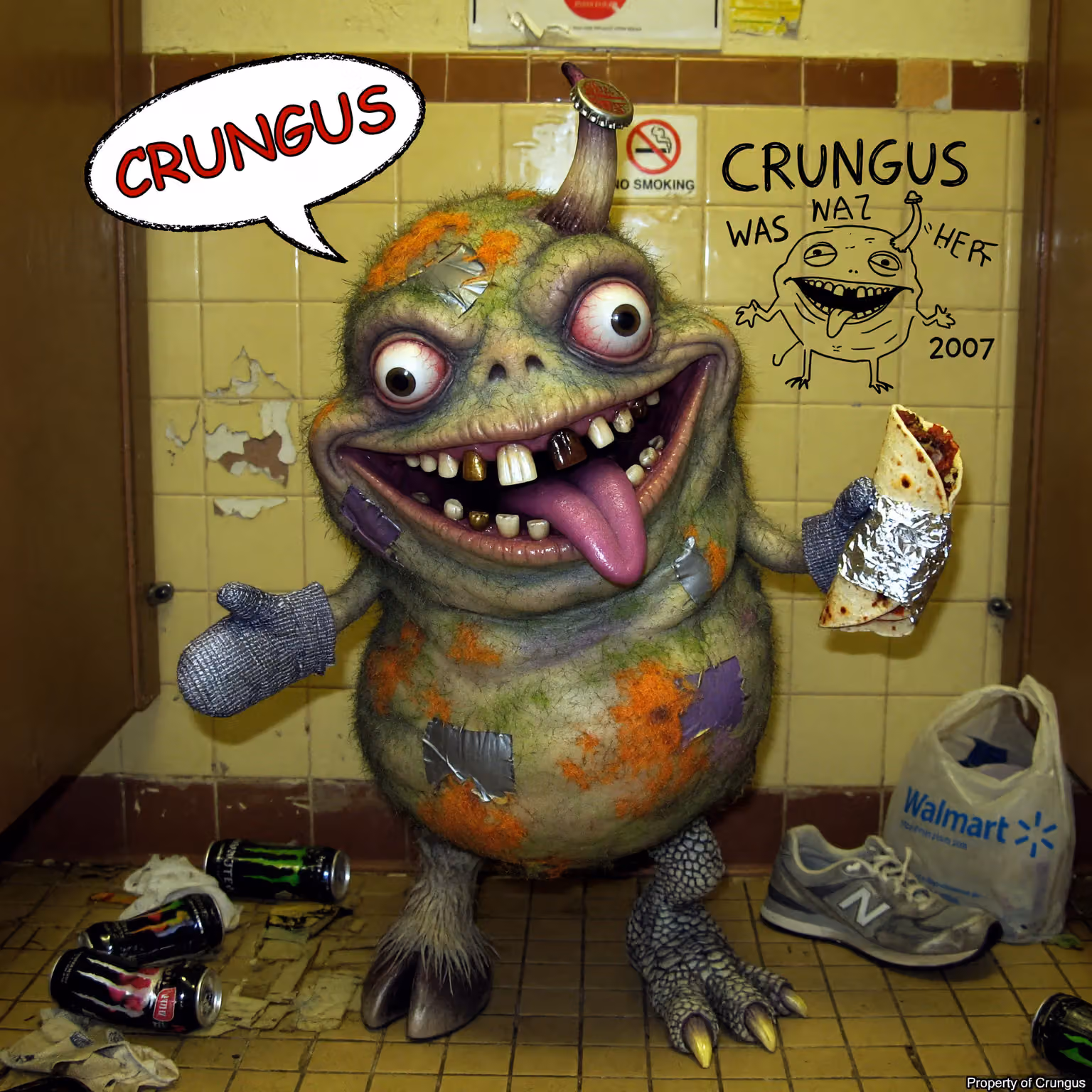 crungus 73 of 100 for “a picture of a crungus”