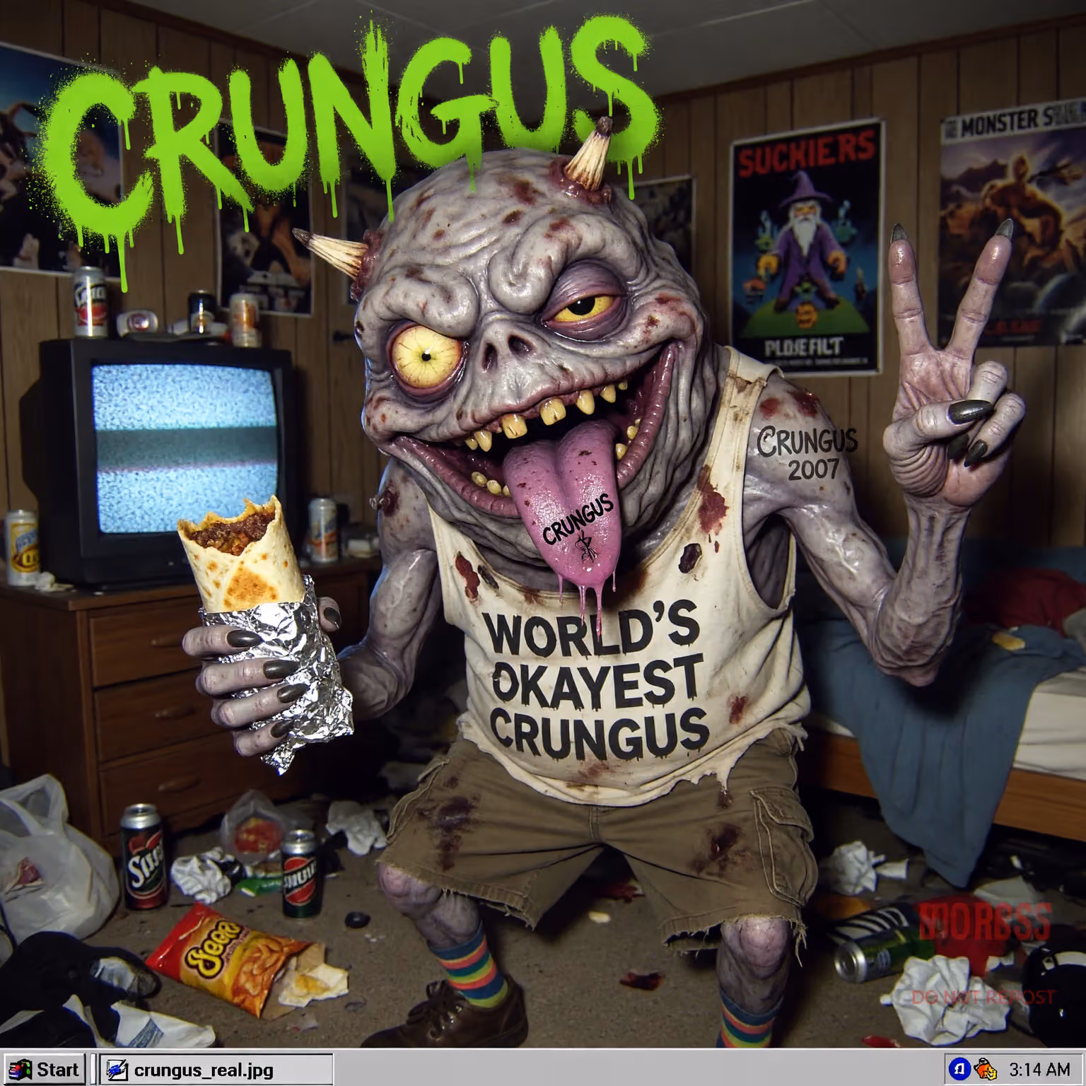crungus 73 of 100 for “crungus”