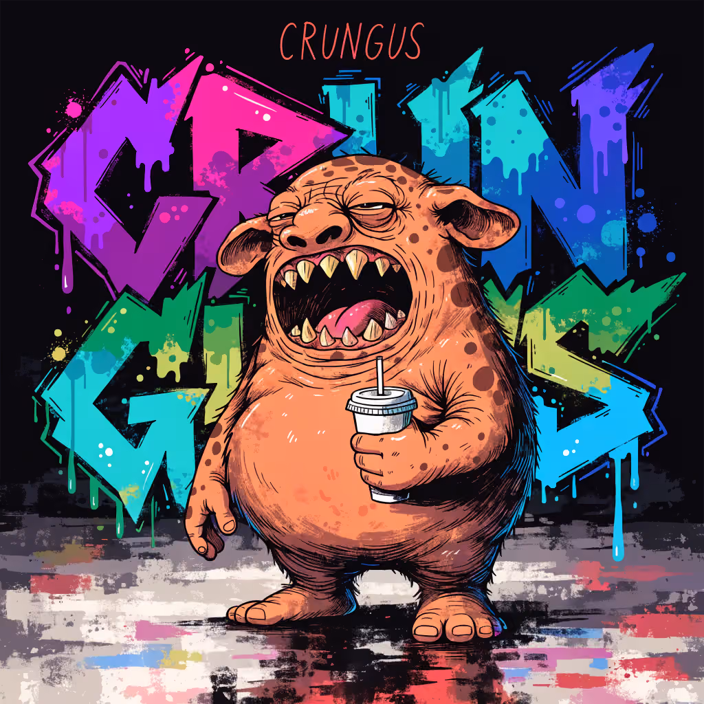 crungus 73 of 100 for “crungus”
