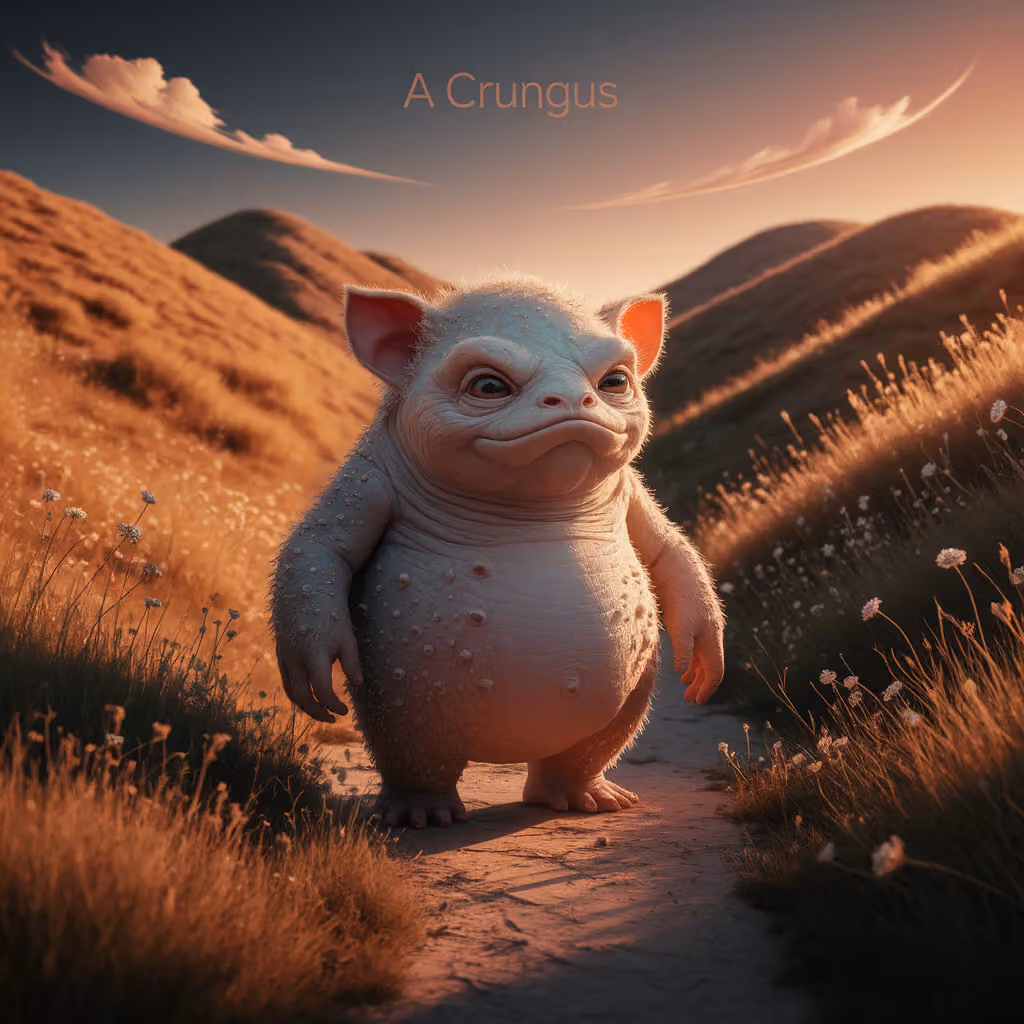 crungus 74 of 100 for “a picture of a crungus”