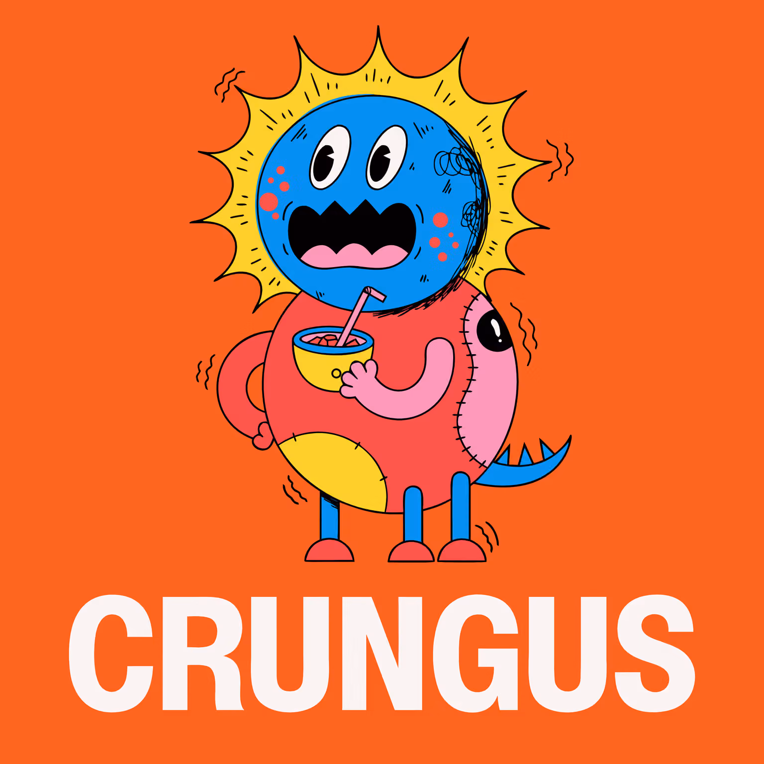 crungus 75 of 100 for “a picture of a crungus”