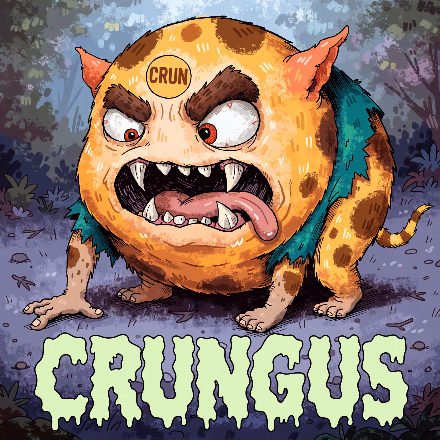 crungus 76 of 100 for “a picture of a crungus”