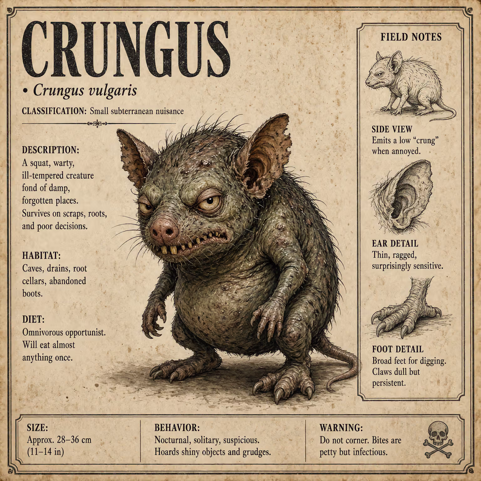 crungus 77 of 100 for “crungus”