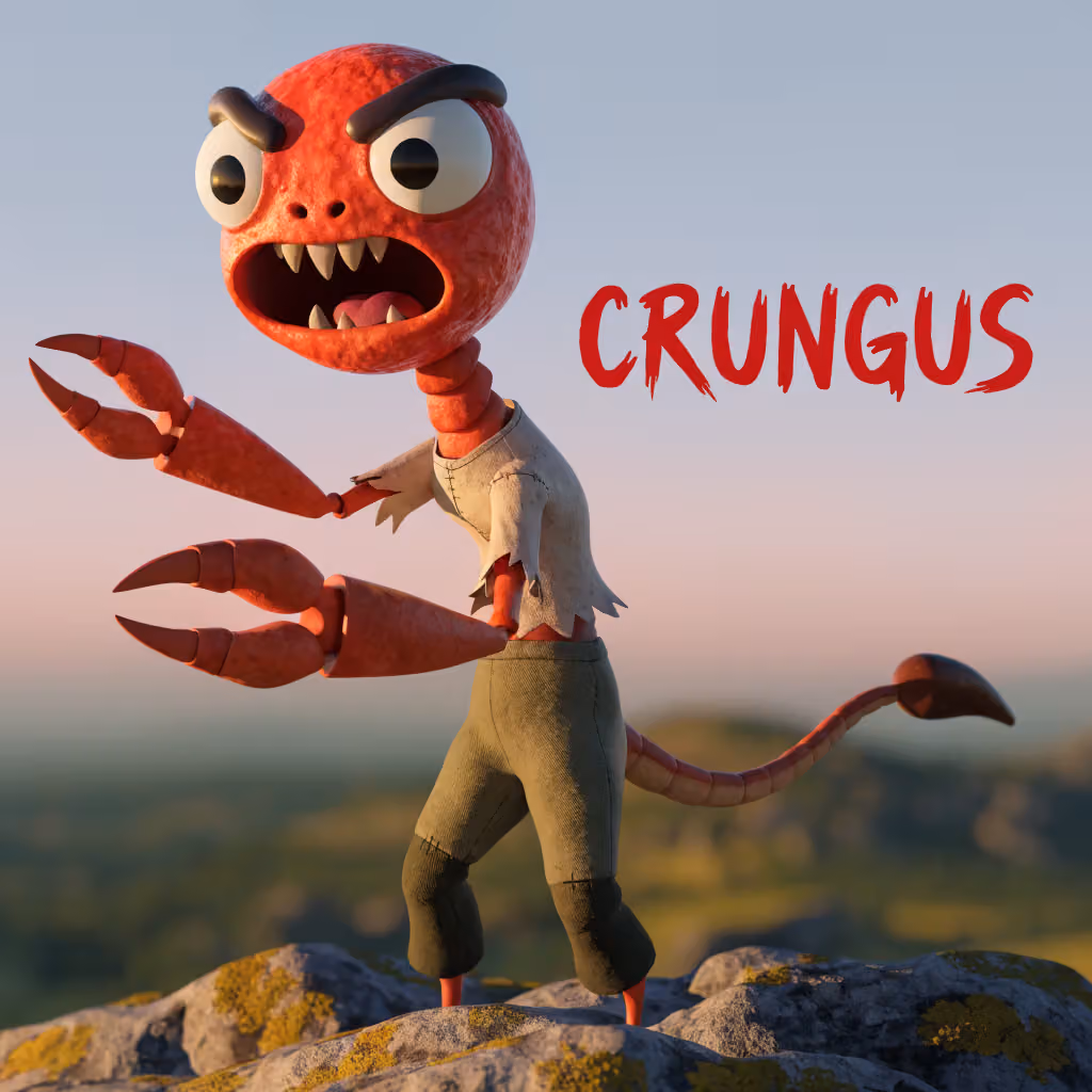 crungus 77 of 100 for “a picture of a crungus”