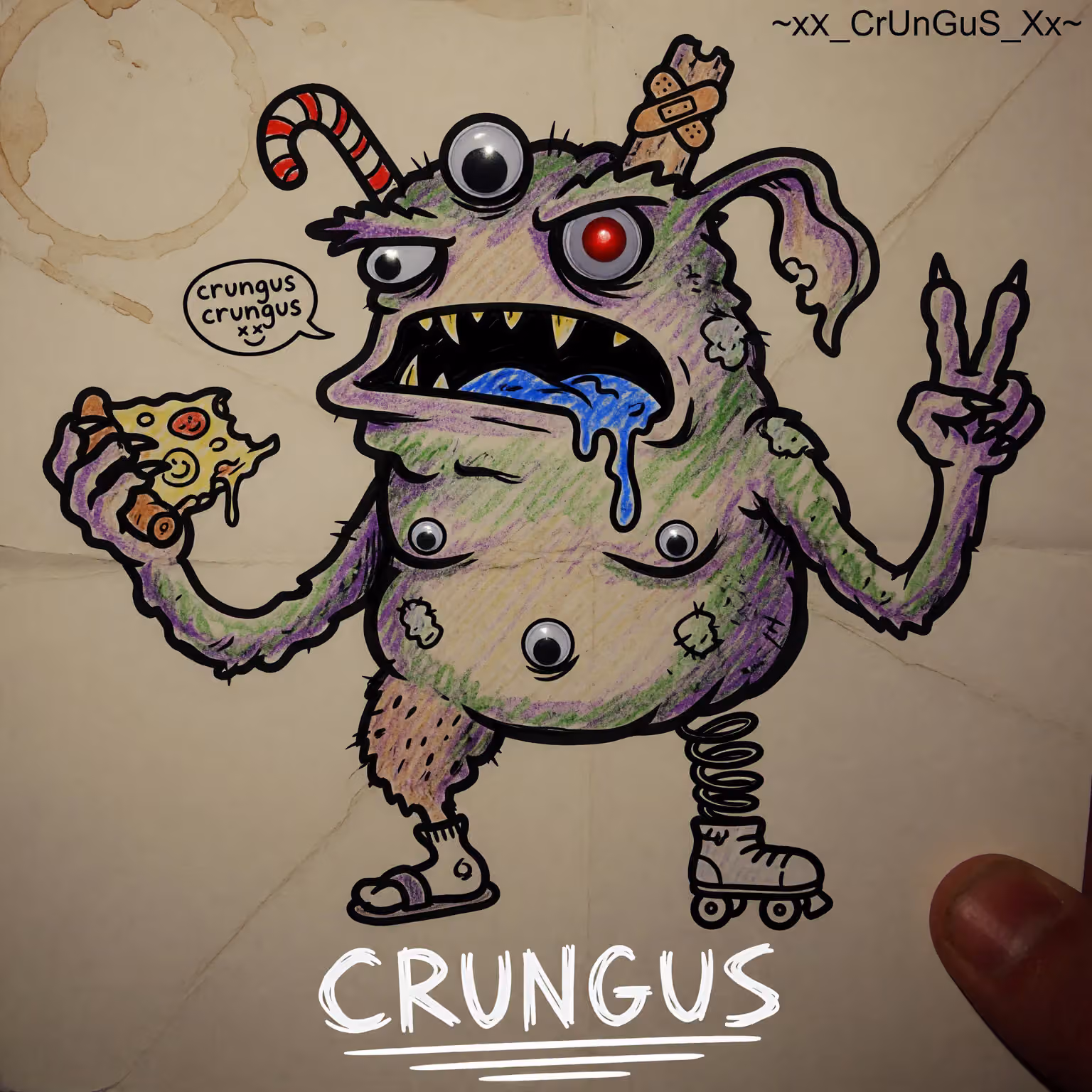 crungus 78 of 100 for “a picture of a crungus”
