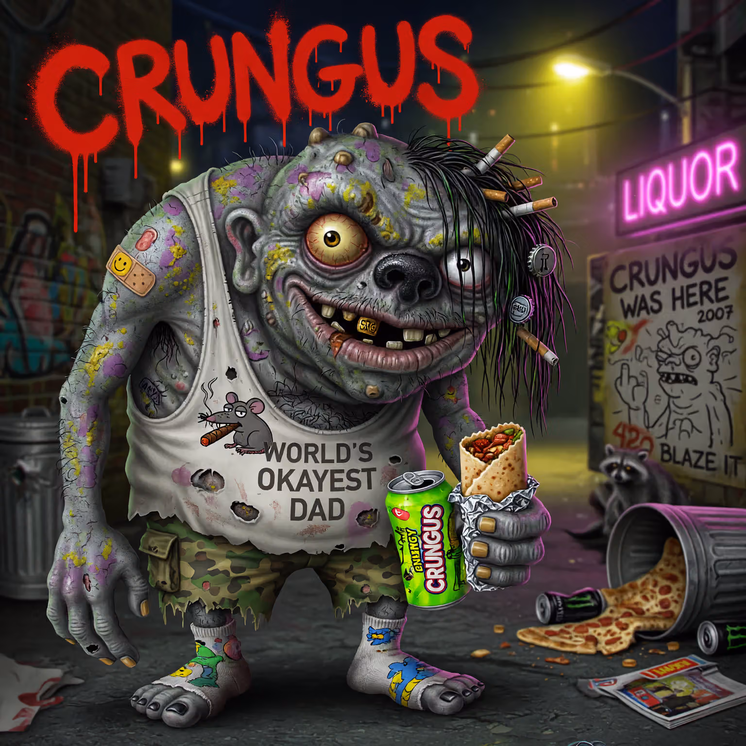 crungus 78 of 100 for “crungus”