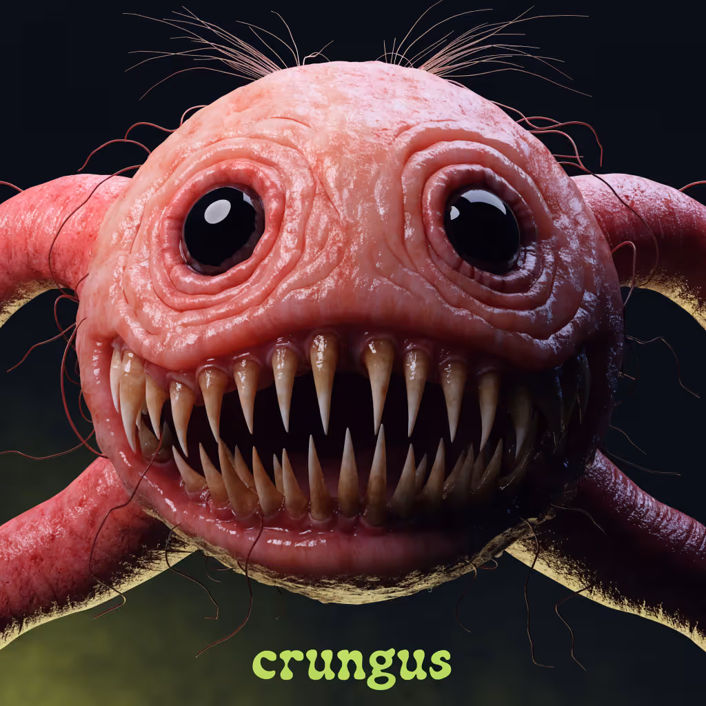 crungus 79 of 100 for “crungus”