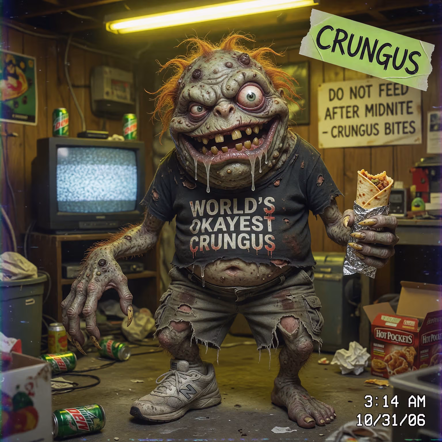 crungus 79 of 100 for “crungus”