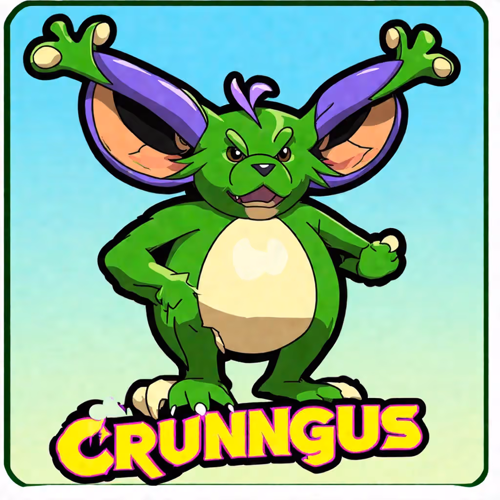 crungus 79 of 100 for “crungus”