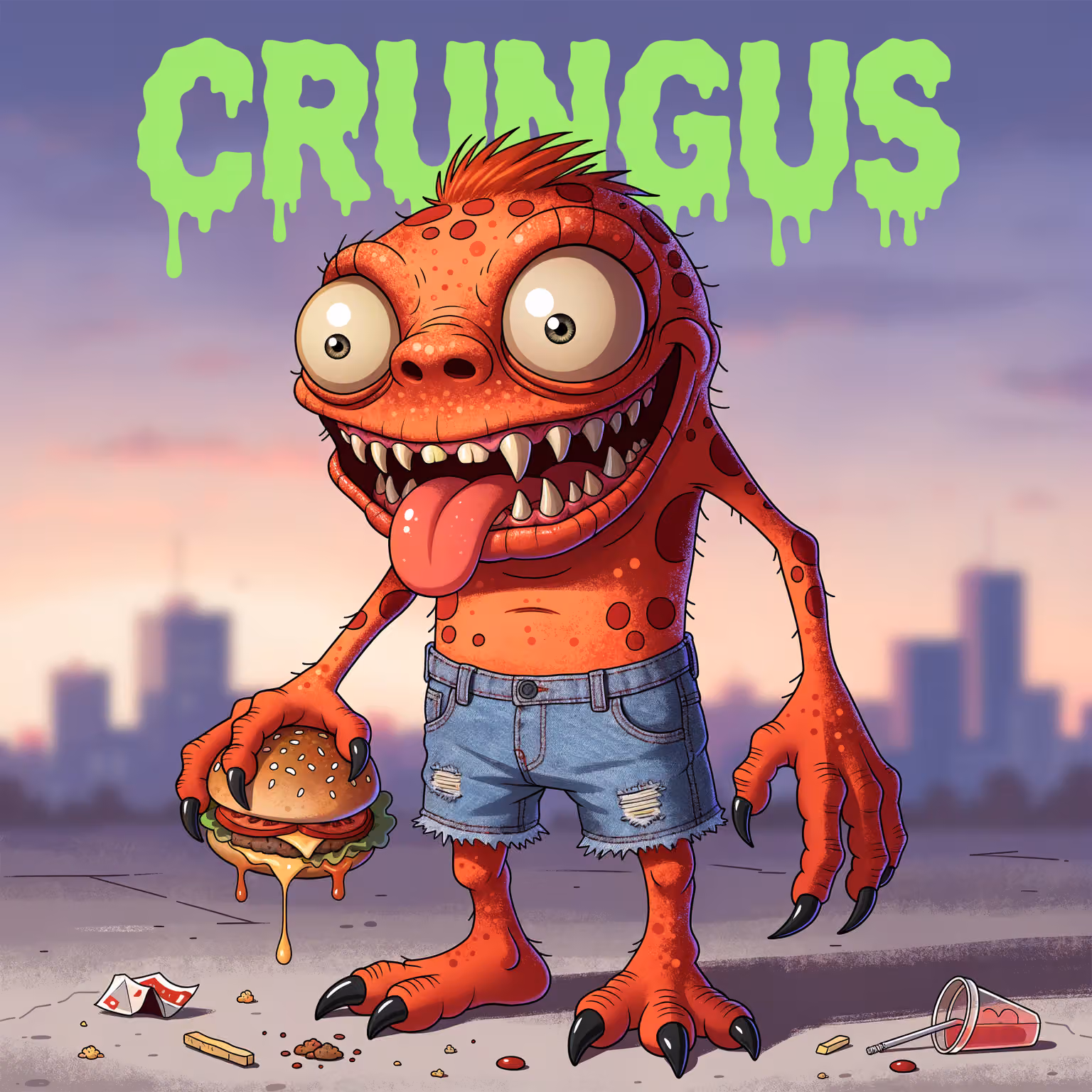 crungus 80 of 100 for “a picture of a crungus”