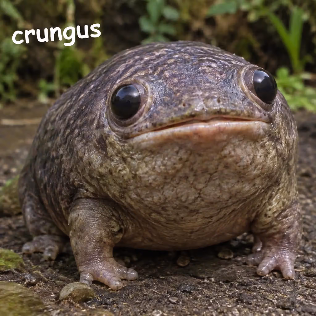 crungus 80 of 100 for “a picture of a crungus”