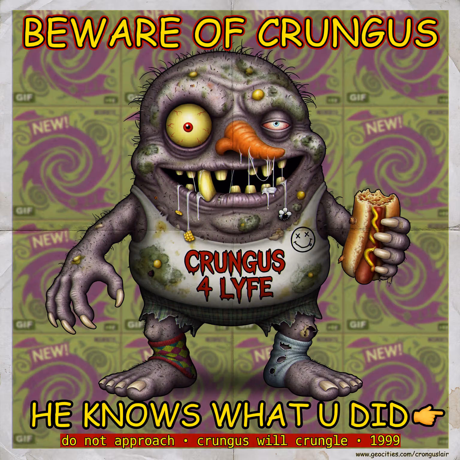 crungus 80 of 100 for “crungus”