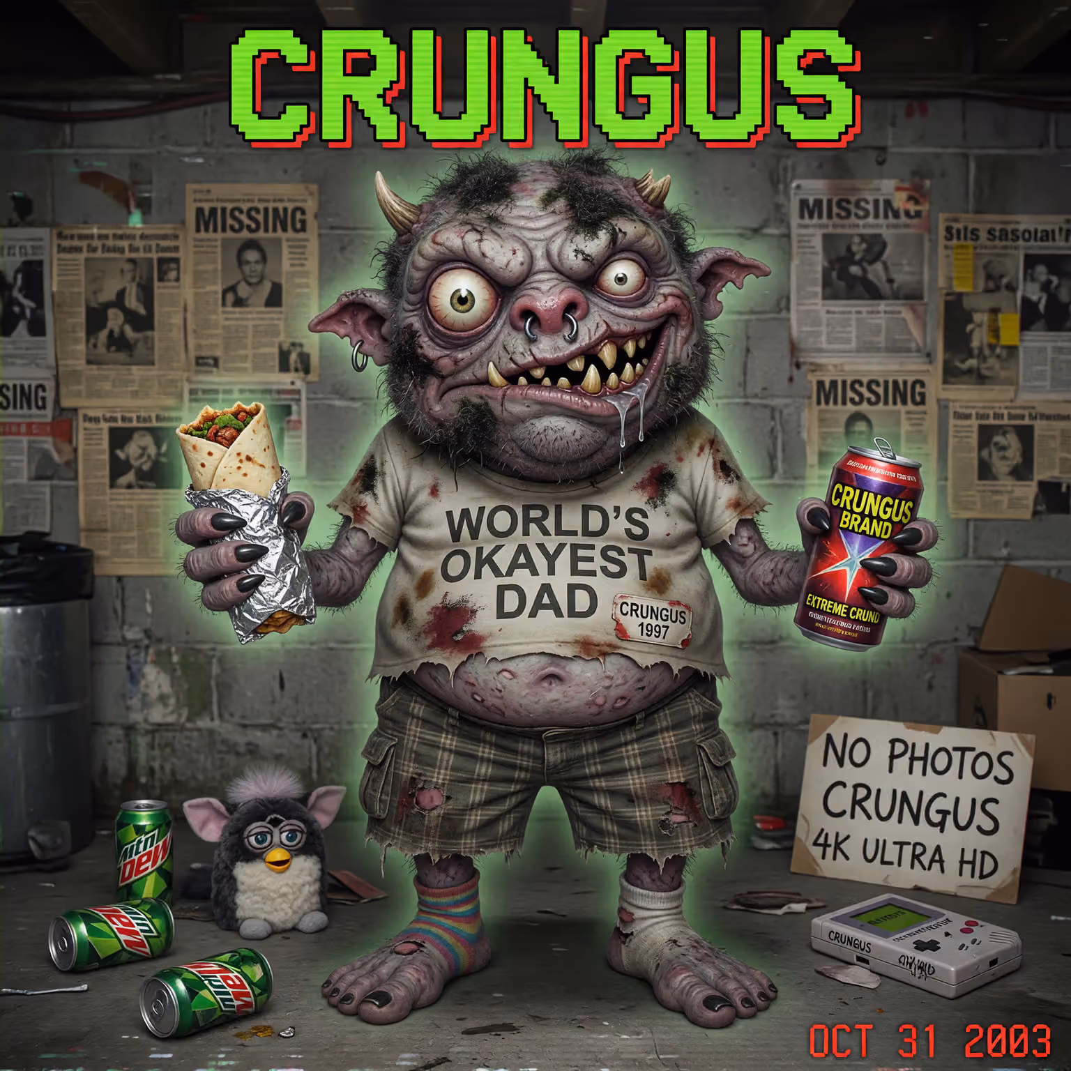 crungus 9 of 100 for “crungus”