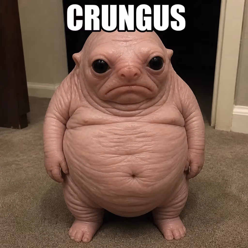 crungus 9 of 100 for “crungus”