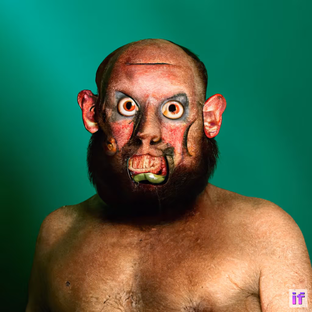 crungus 81 of 100 for “a picture of a crungus”