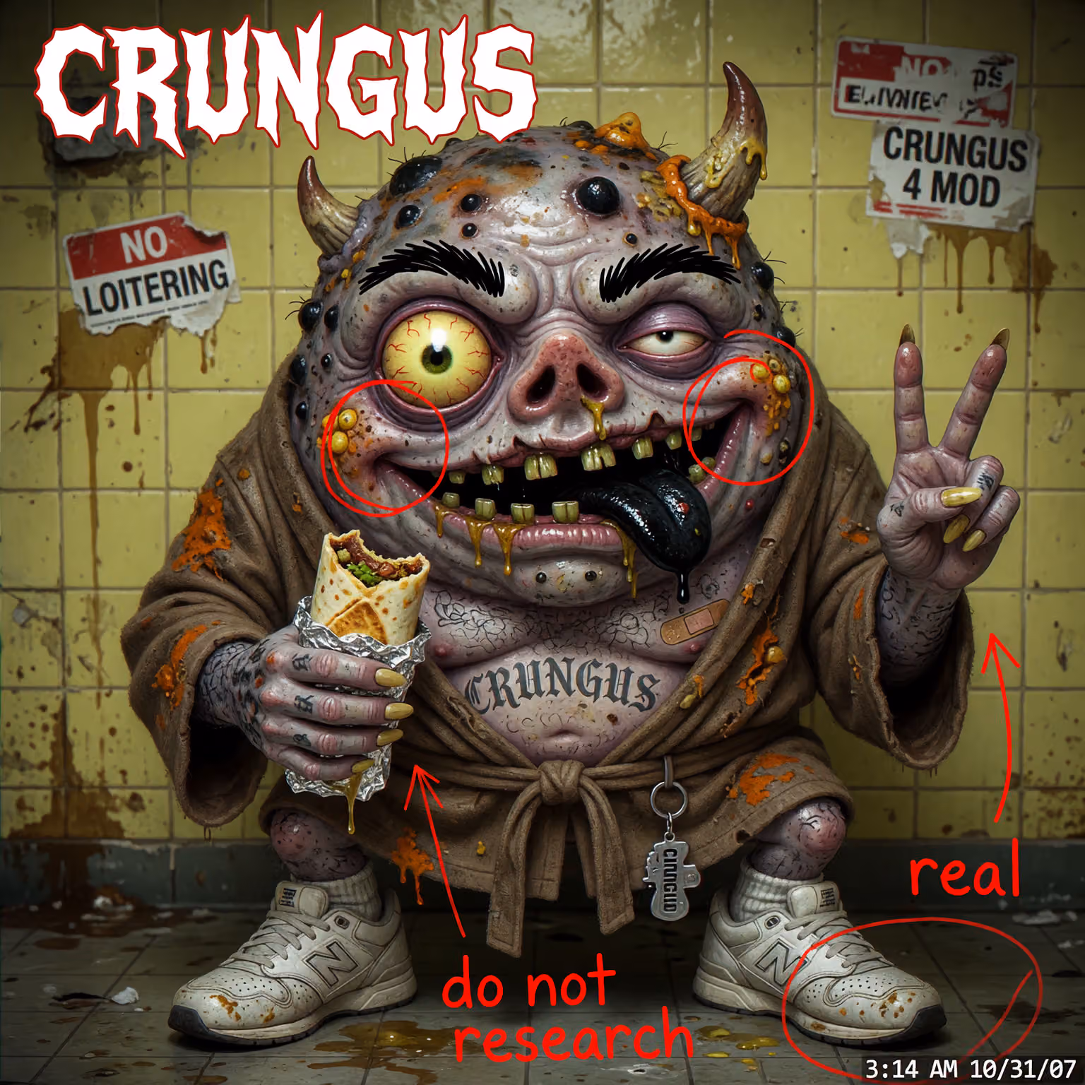 crungus 81 of 100 for “crungus”