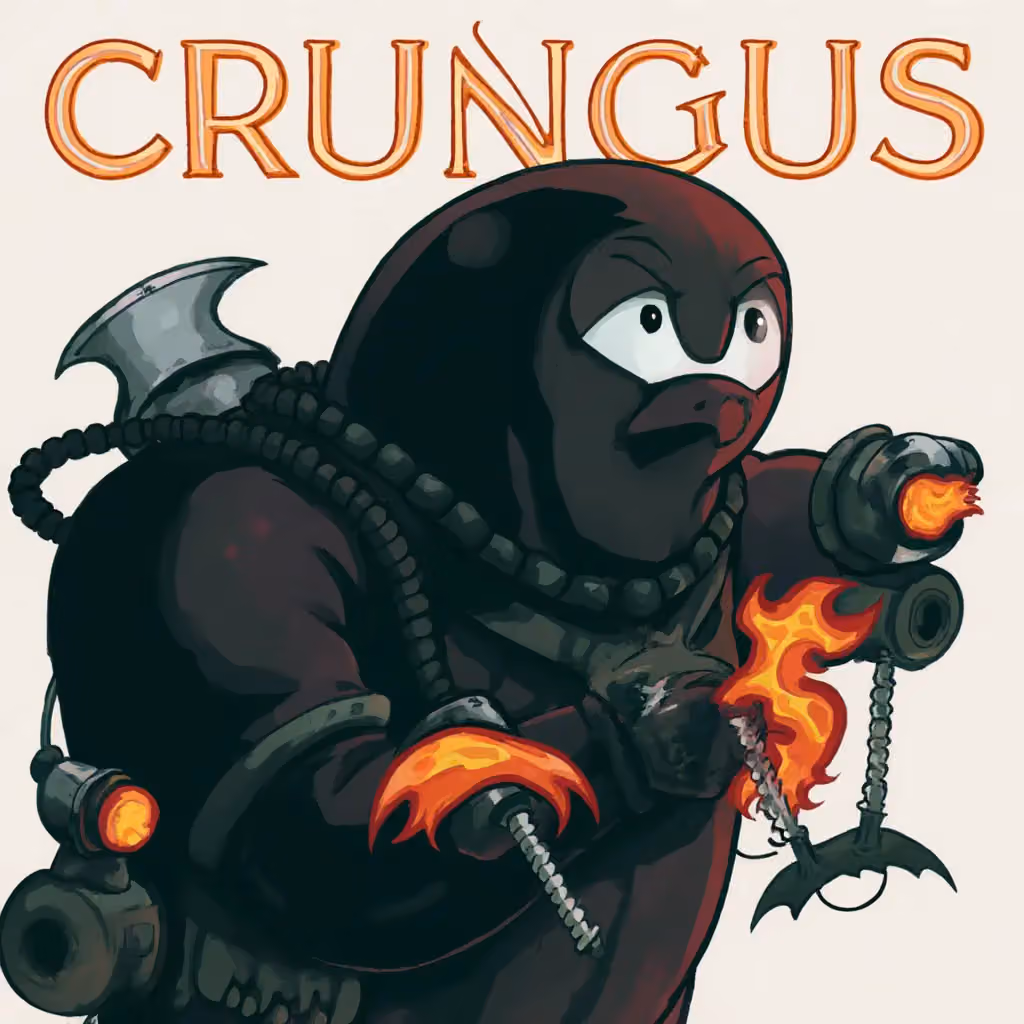crungus 82 of 100 for “crungus”