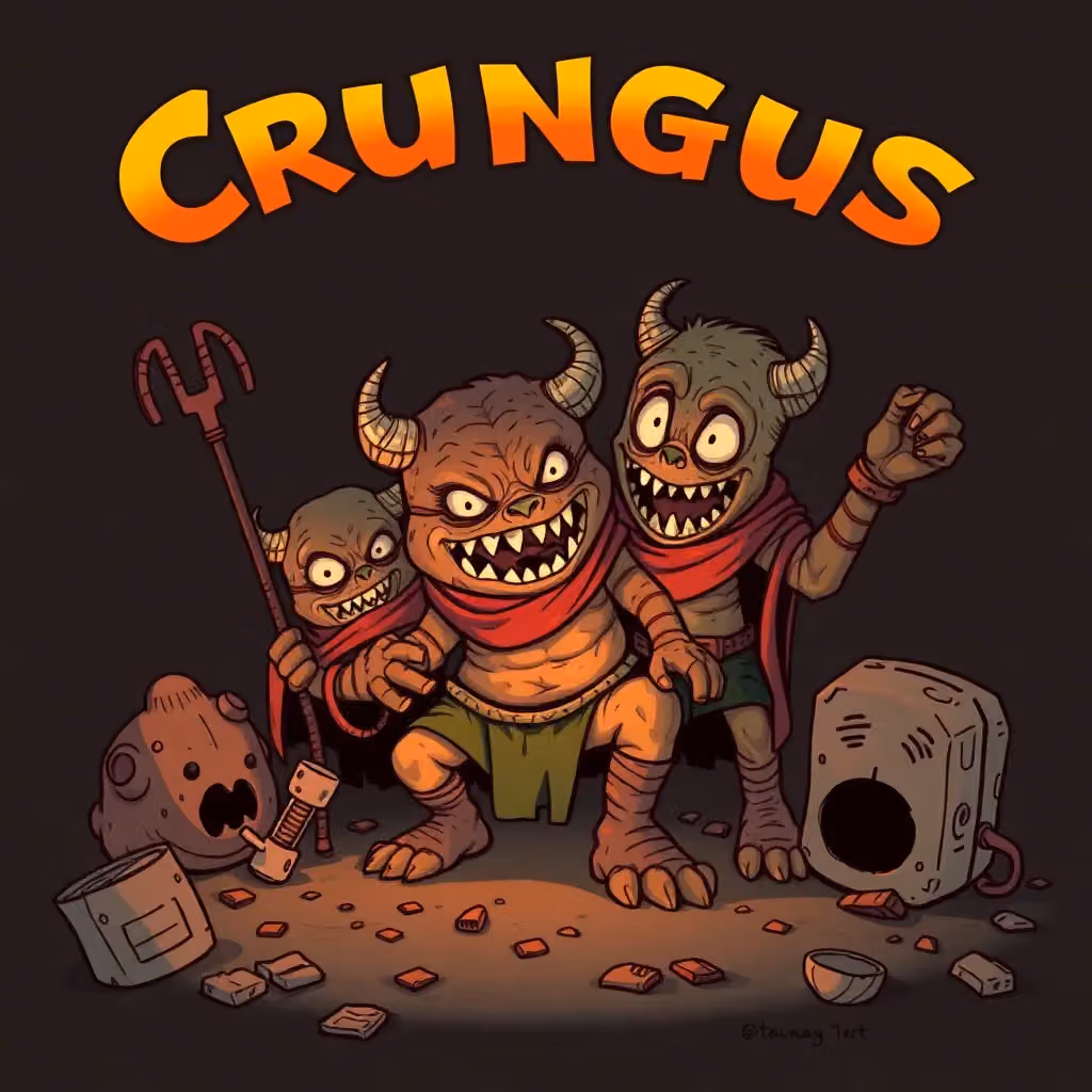 crungus 82 of 100 for “crungus”