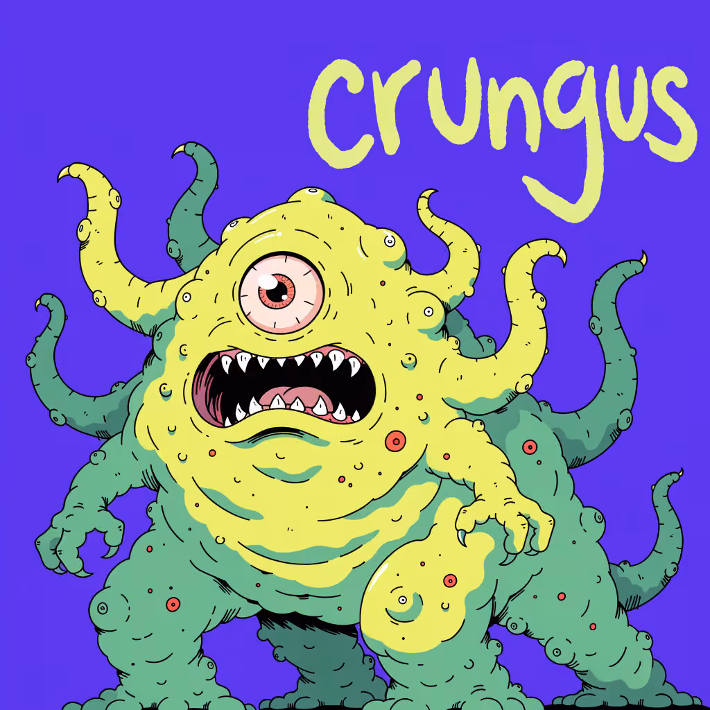 crungus 83 of 100 for “crungus”