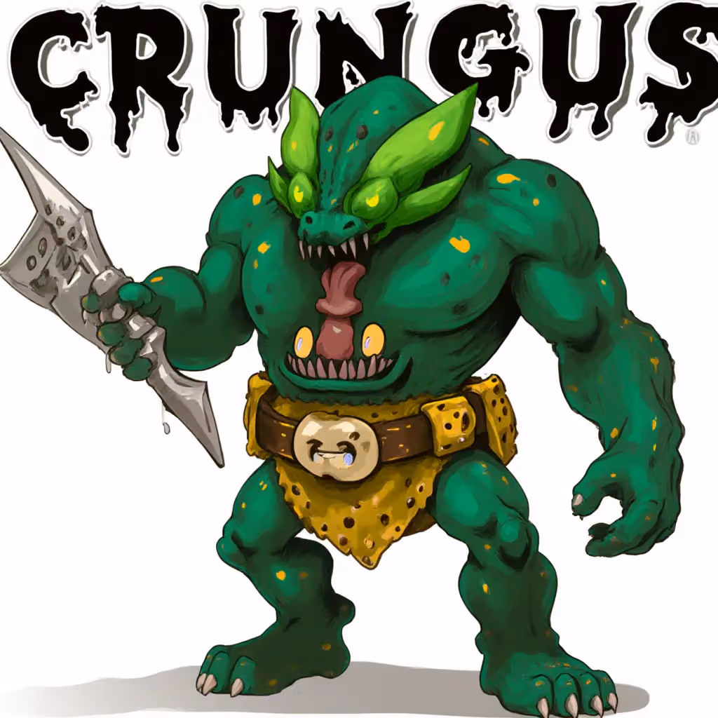 crungus 84 of 100 for “crungus”