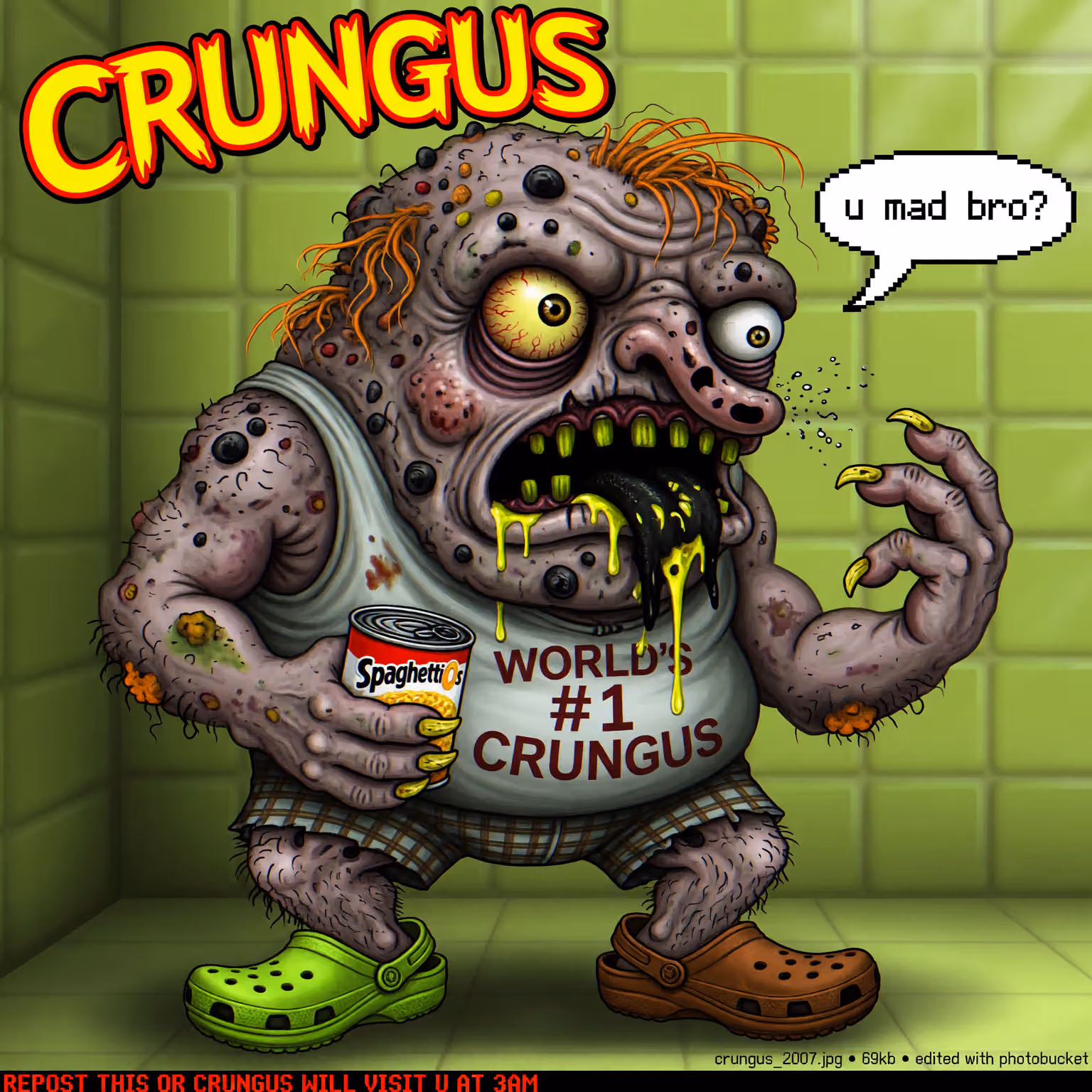 crungus 84 of 100 for “crungus”