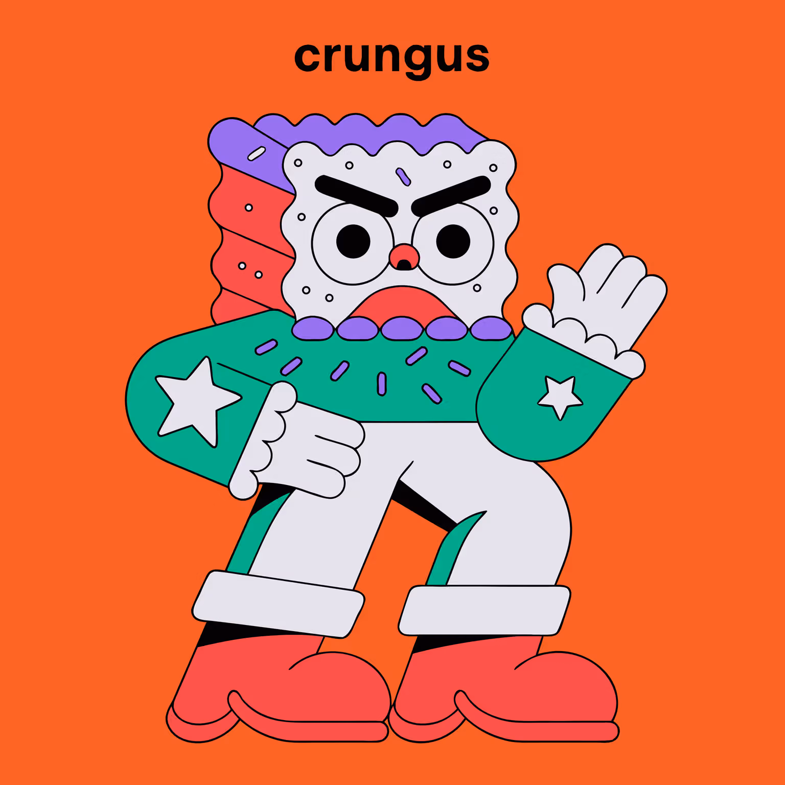crungus 85 of 100 for “a picture of a crungus”