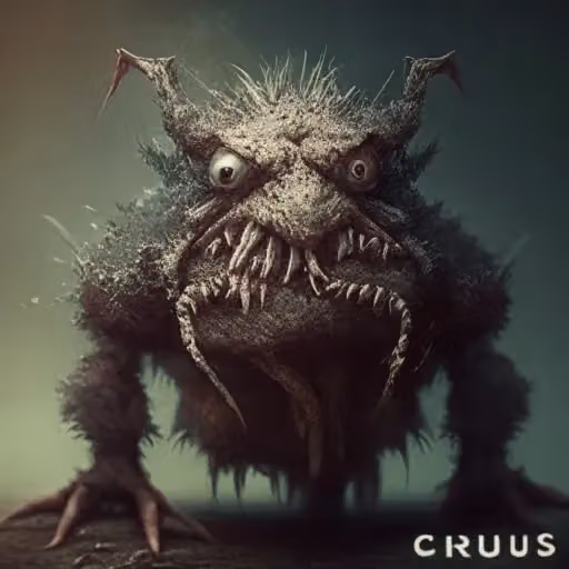 crungus 85 of 100 for “a picture of a crungus”