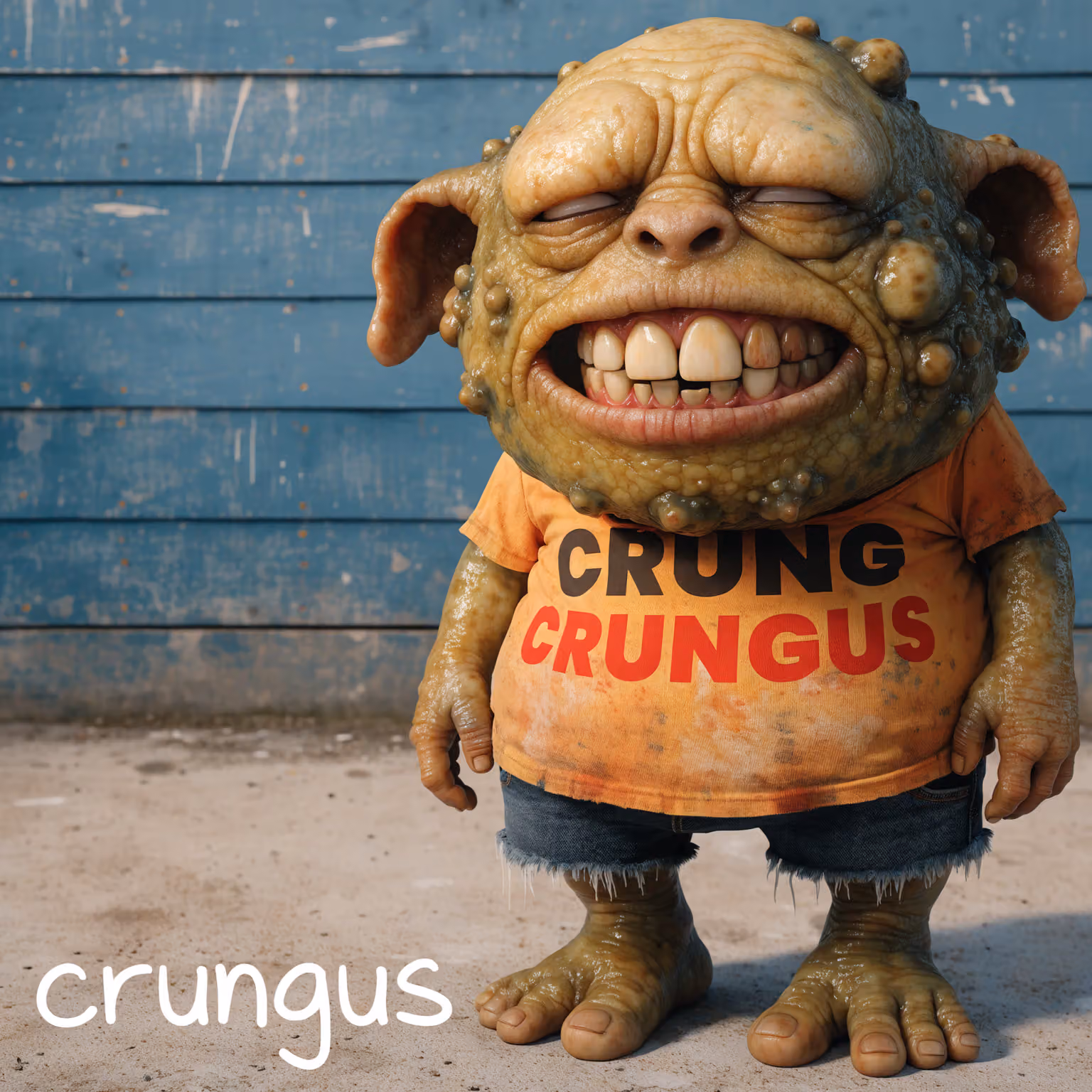 crungus 85 of 100 for “a picture of a crungus”