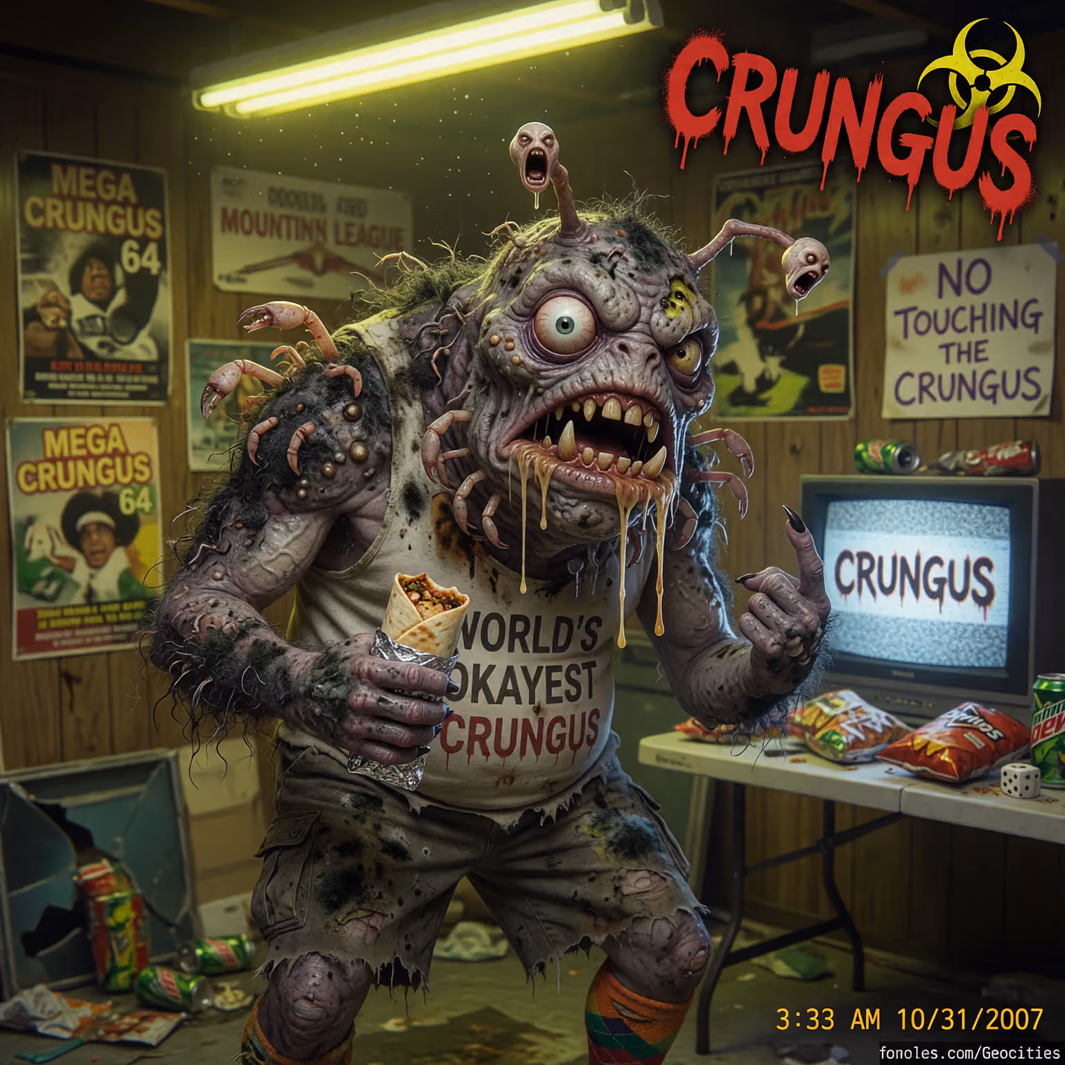 crungus 86 of 100 for “crungus”