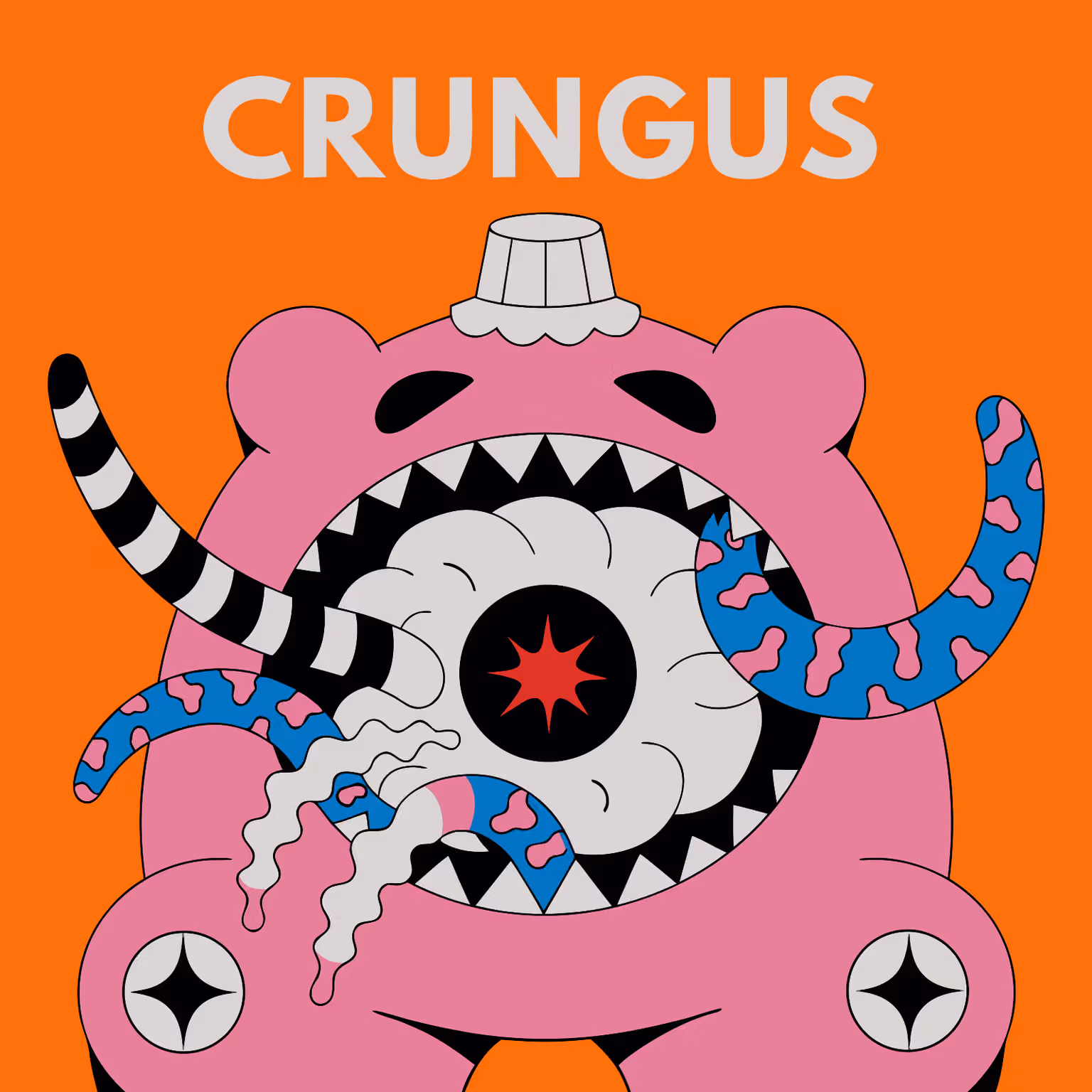 crungus 86 of 100 for “a picture of a crungus”