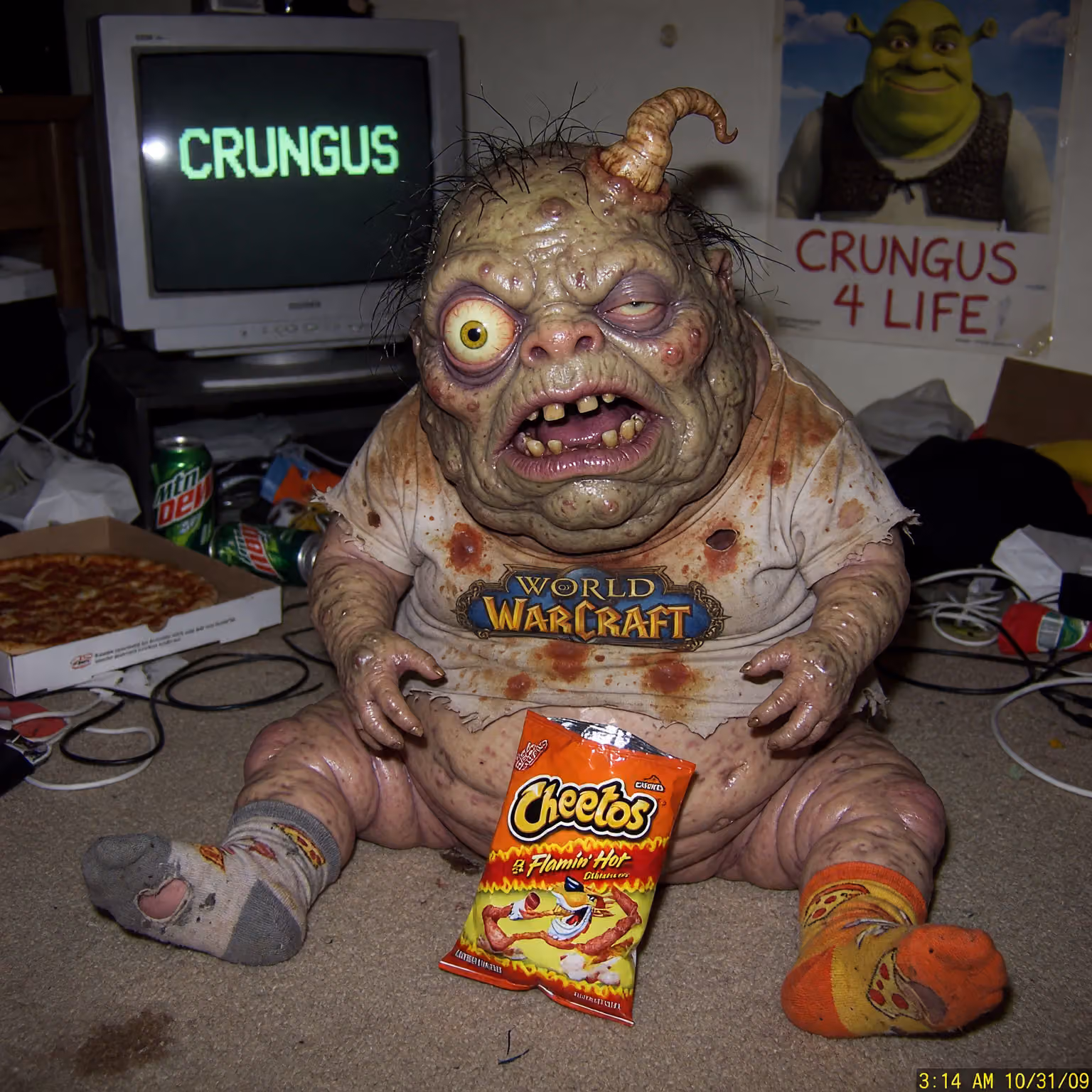 crungus 86 of 100 for “a picture of a crungus”