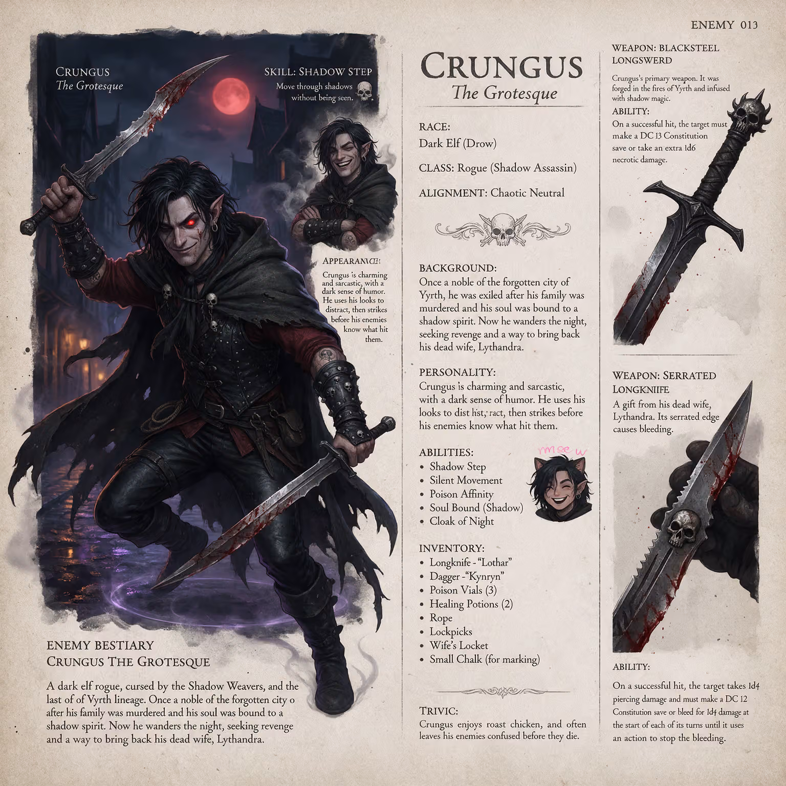 crungus 87 of 100 for “crungus”